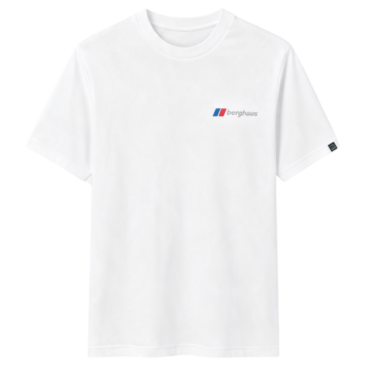 Berghaus Mens T Shirt Thresh Peak Crew Neck Short Sleeve Cotton Summer Tee