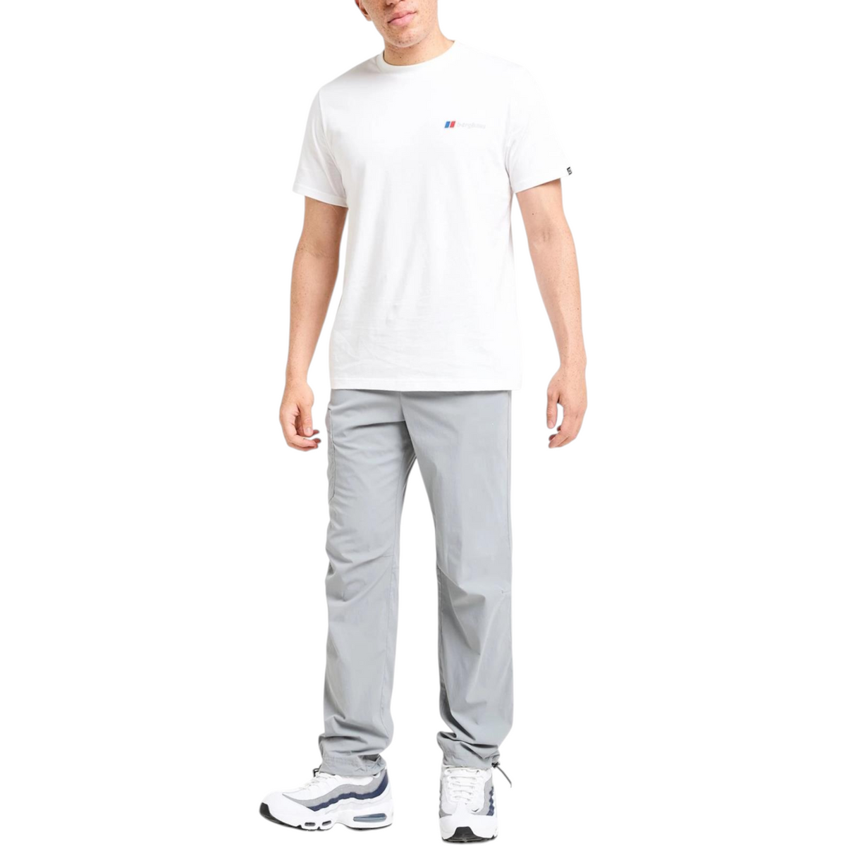 Berghaus Mens T Shirt Thresh Peak Crew Neck Short Sleeve Cotton Summer Tee
