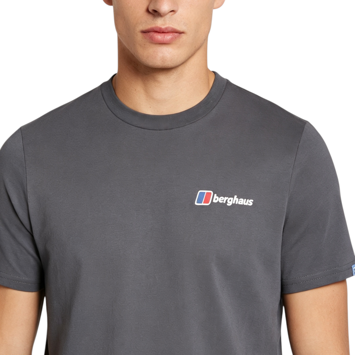 Berghaus Mens T Shirt Mount Crew Neck Short Sleeve Cotton Summer Tee