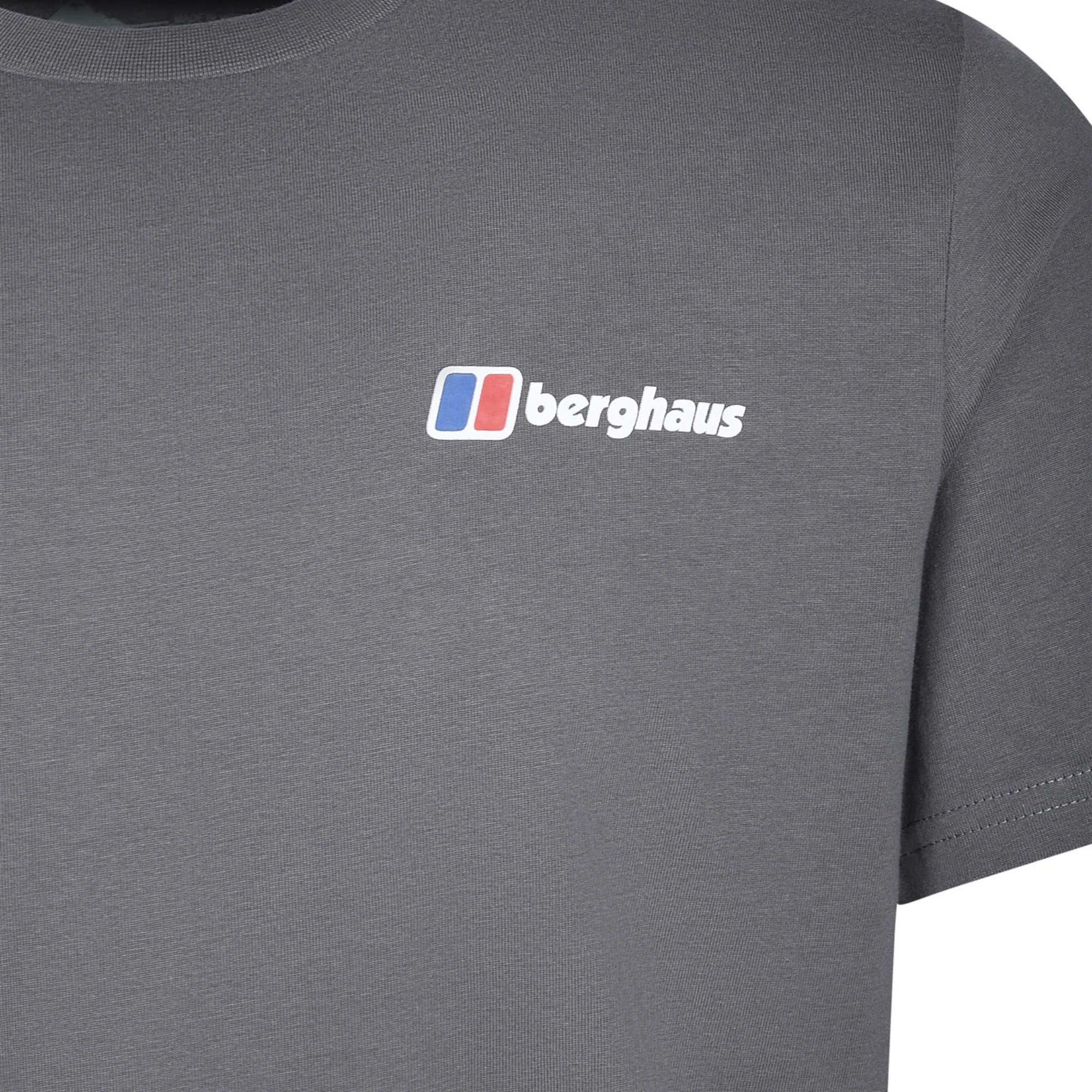 Berghaus Mens T Shirt Mount Crew Neck Short Sleeve Cotton Summer Tee