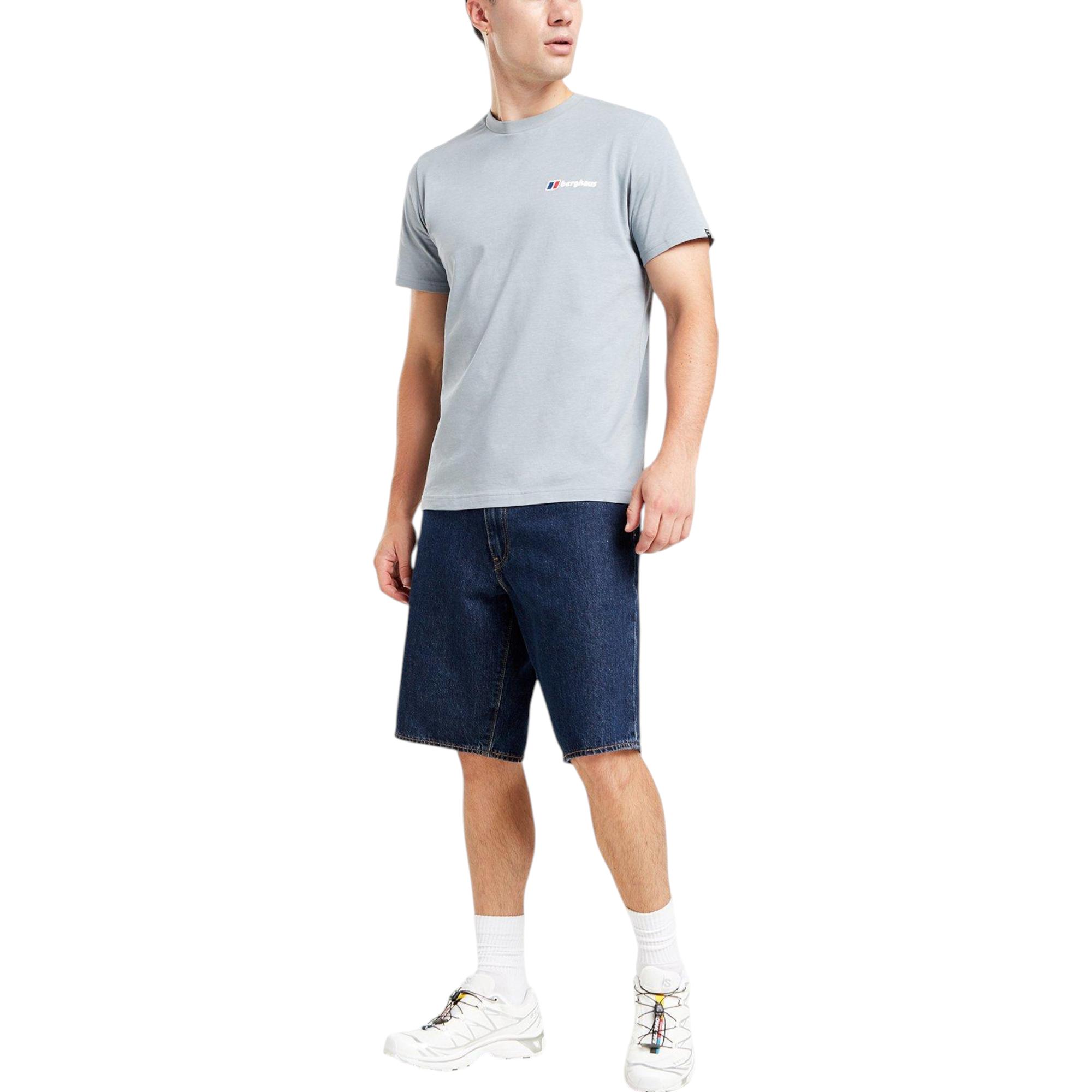 Berghaus Mens T Shirt Mount Crew Neck Short Sleeve Cotton Summer Tee