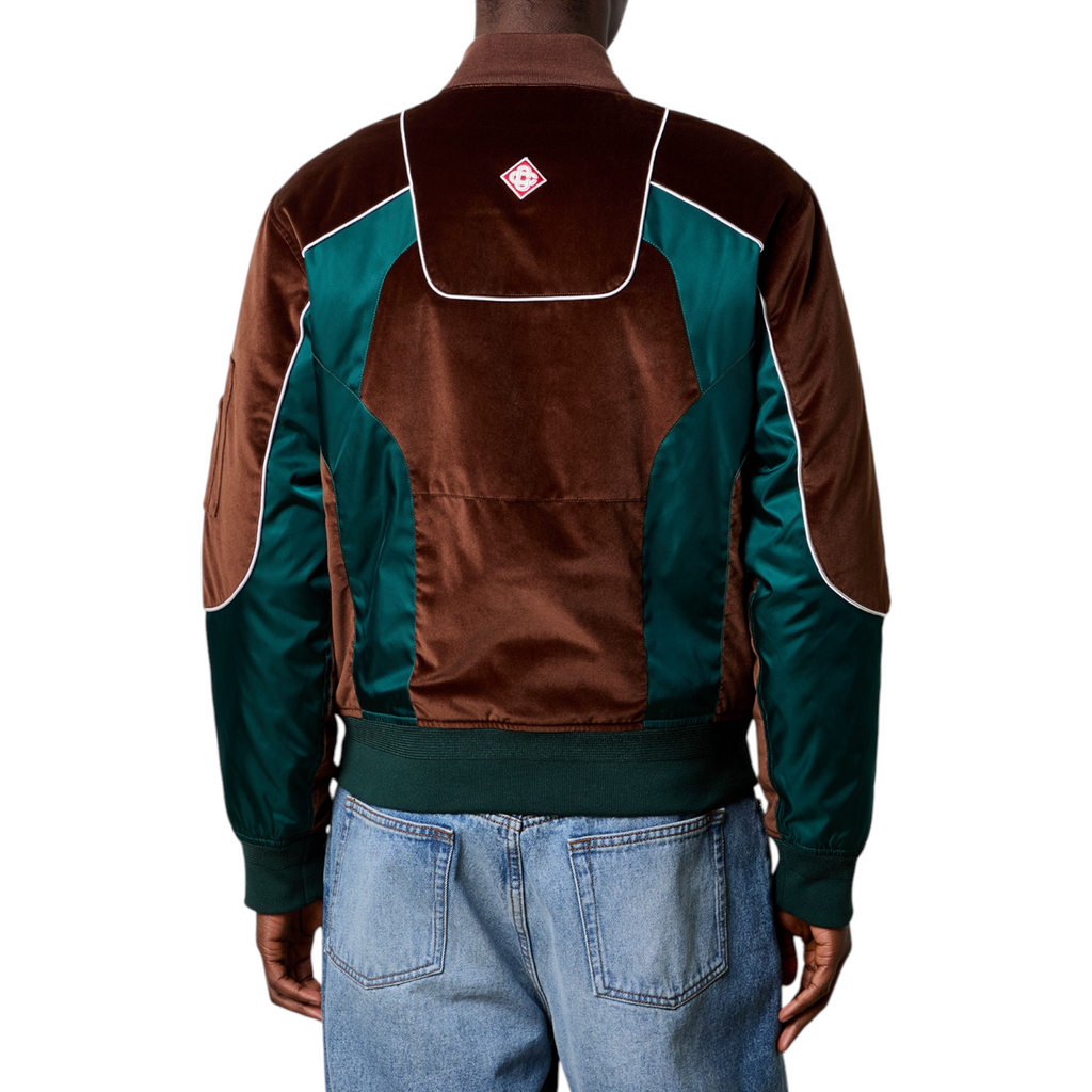 Casablanca Mens Carseat Bomber Jacket Full Zip