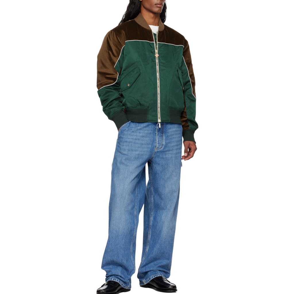 Casablanca Mens Carseat Bomber Jacket Full Zip