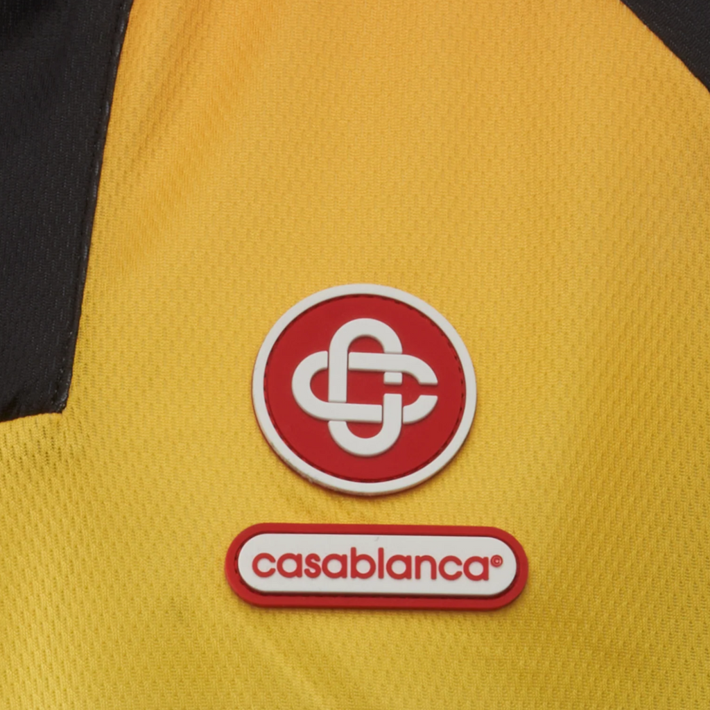 Casablanca Gradient Effect T Shirt Full Sleeve Football Top