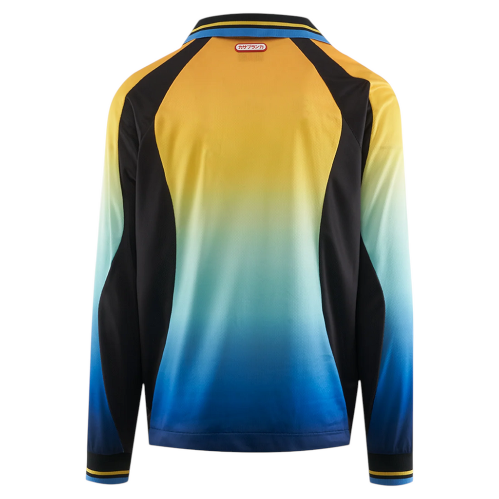 Casablanca Gradient Effect T Shirt Full Sleeve Football Top