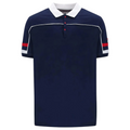 Fila Mens Polo Shirt Grand Piping Polo Short Sleeve Cotton Summer Polo