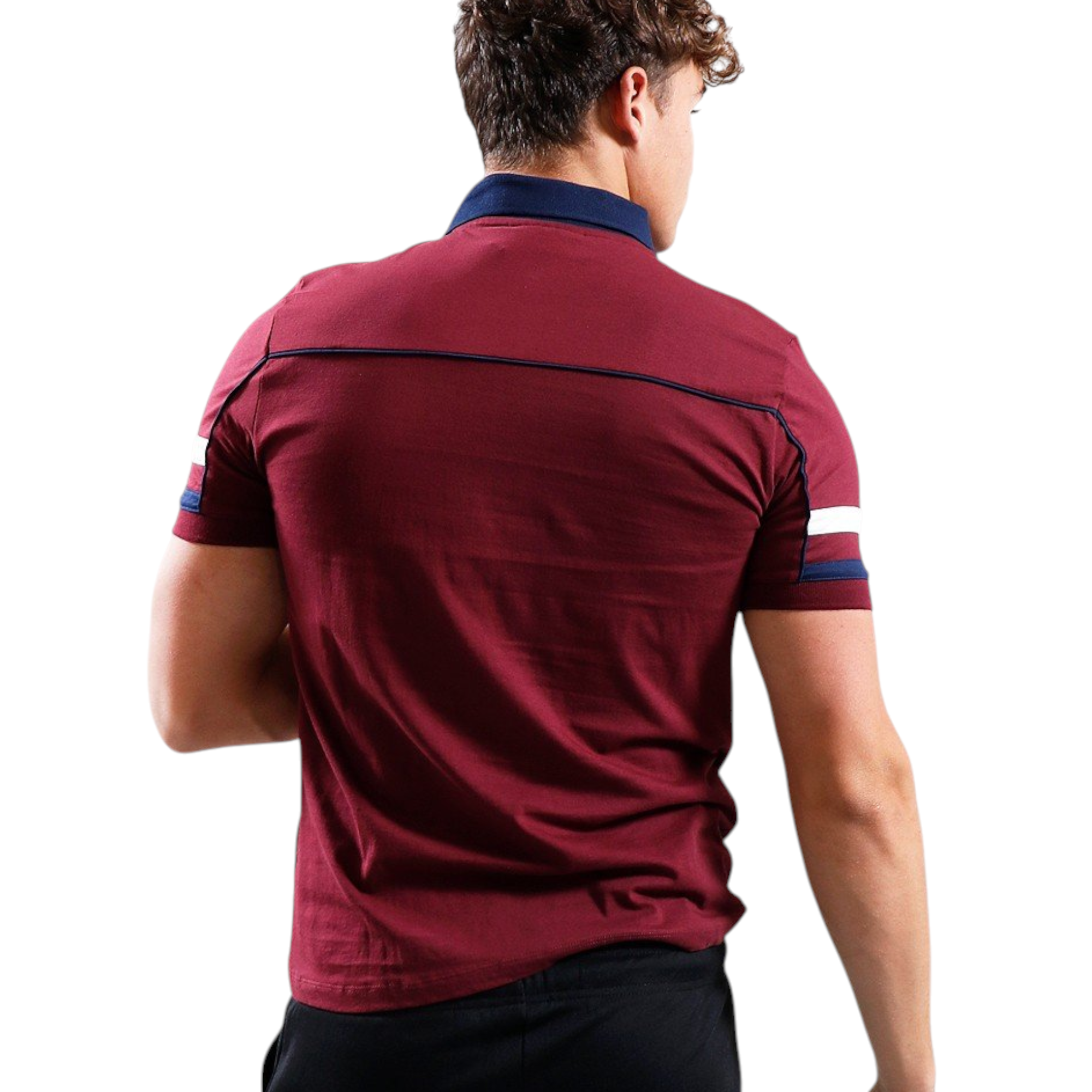 Fila Mens Polo Shirt Grand Piping Polo Short Sleeve Cotton Summer Polo