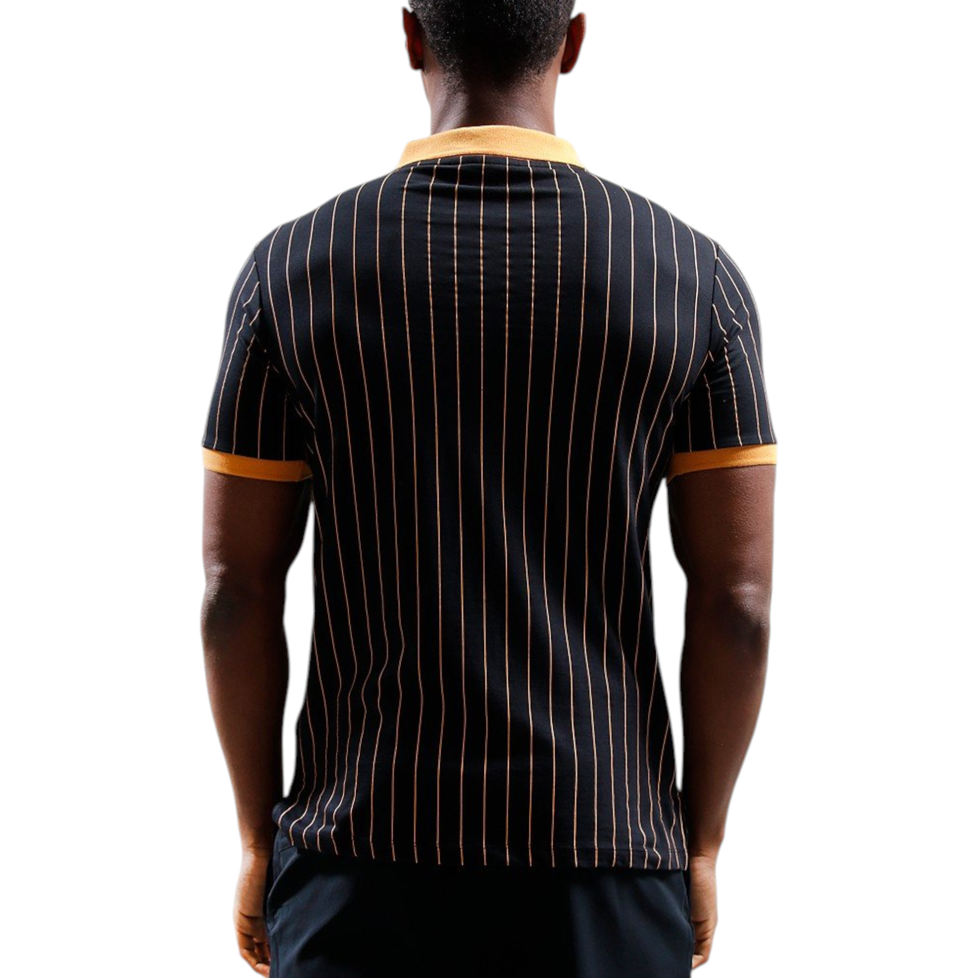 Fila Mens Polo Shirt Classic Striped Polo Short Sleeve Cotton Summer Polo