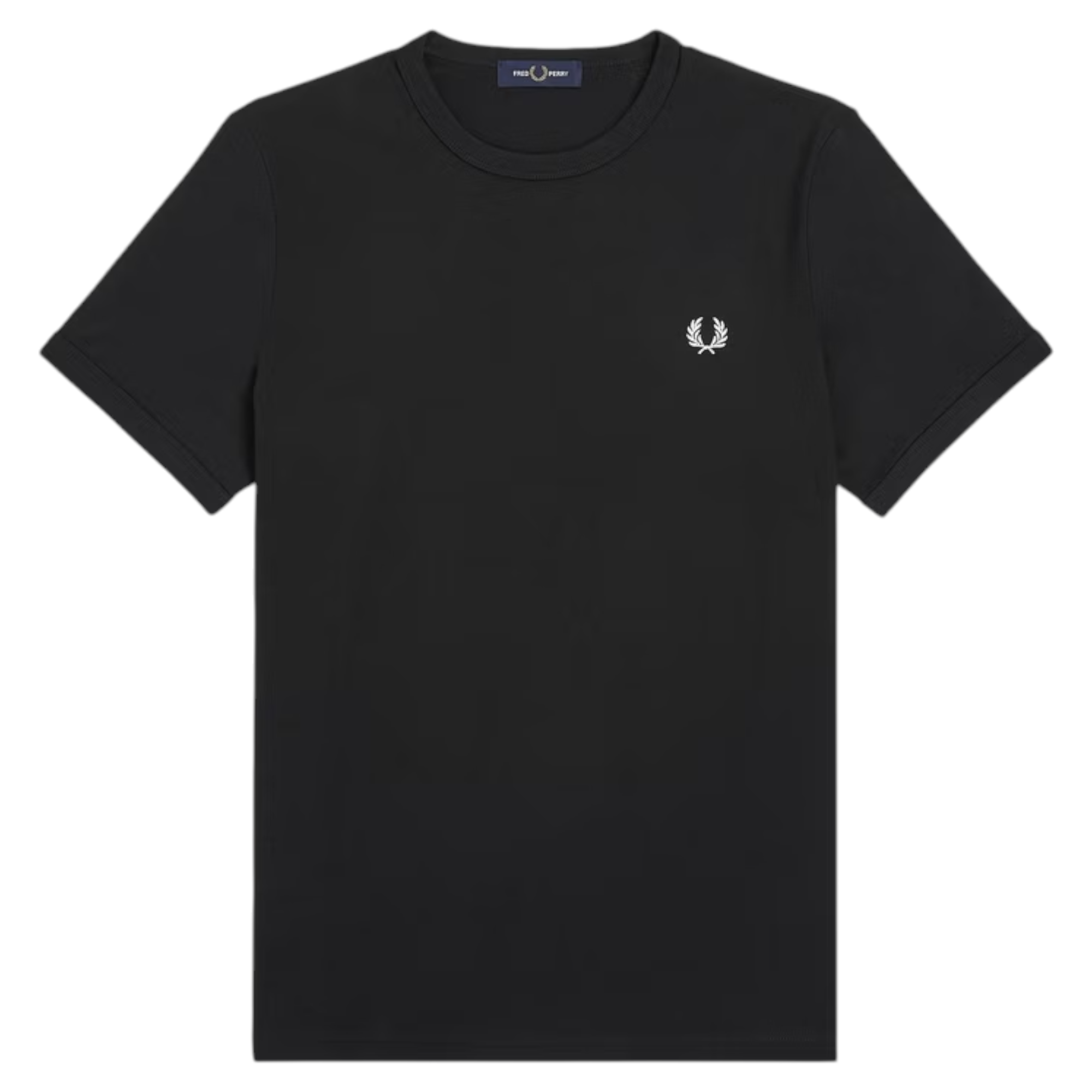 Fred Perry Mens T Shirt Ringer Crew Neck Short Sleeve Summer Tee