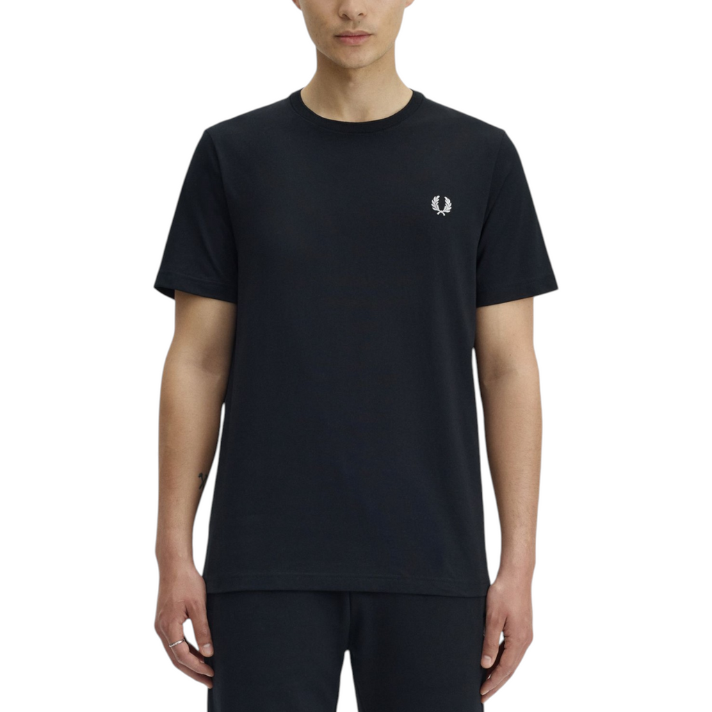 Fred Perry Mens T Shirt Ringer Crew Neck Short Sleeve Summer Tee
