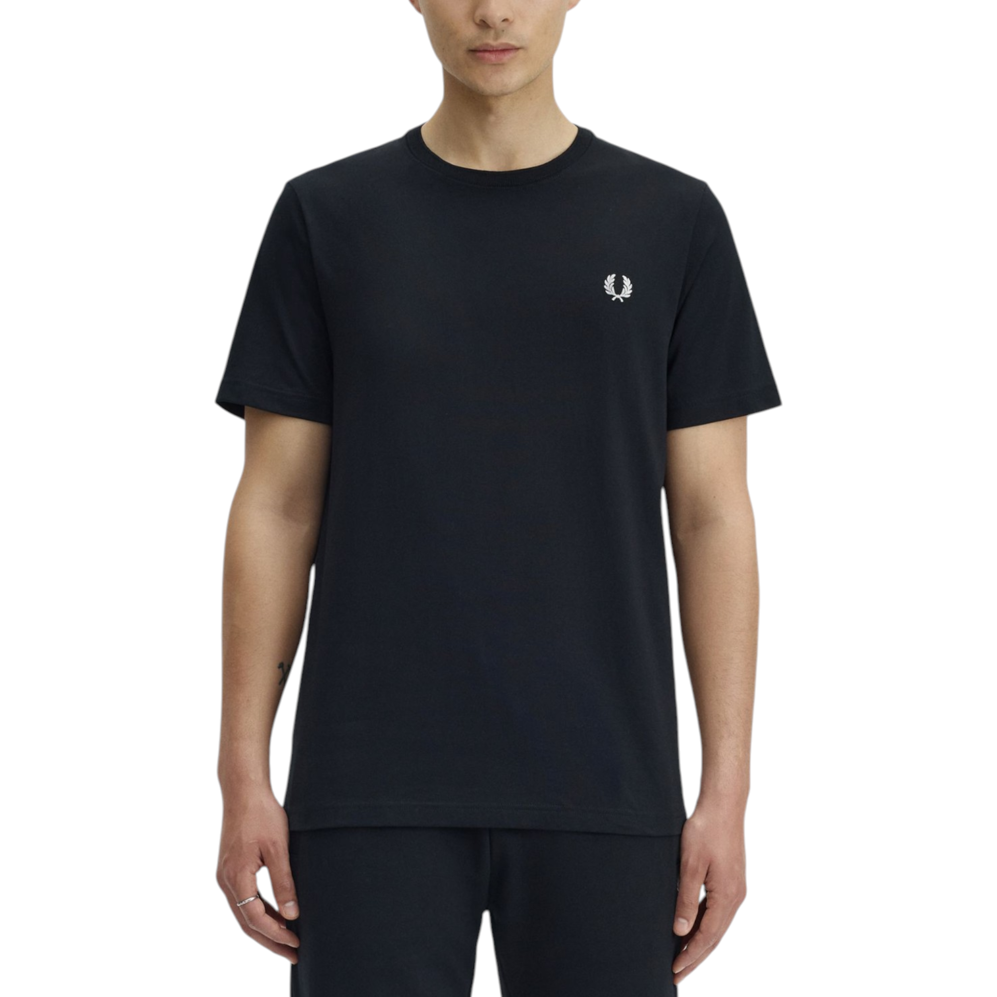 Fred Perry Mens T Shirt Ringer Crew Neck Short Sleeve Summer Tee