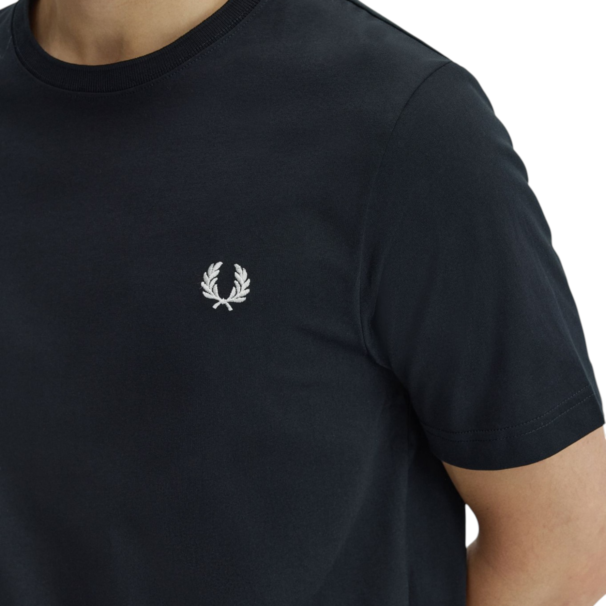 Fred Perry Mens T Shirt Ringer Crew Neck Short Sleeve Summer Tee