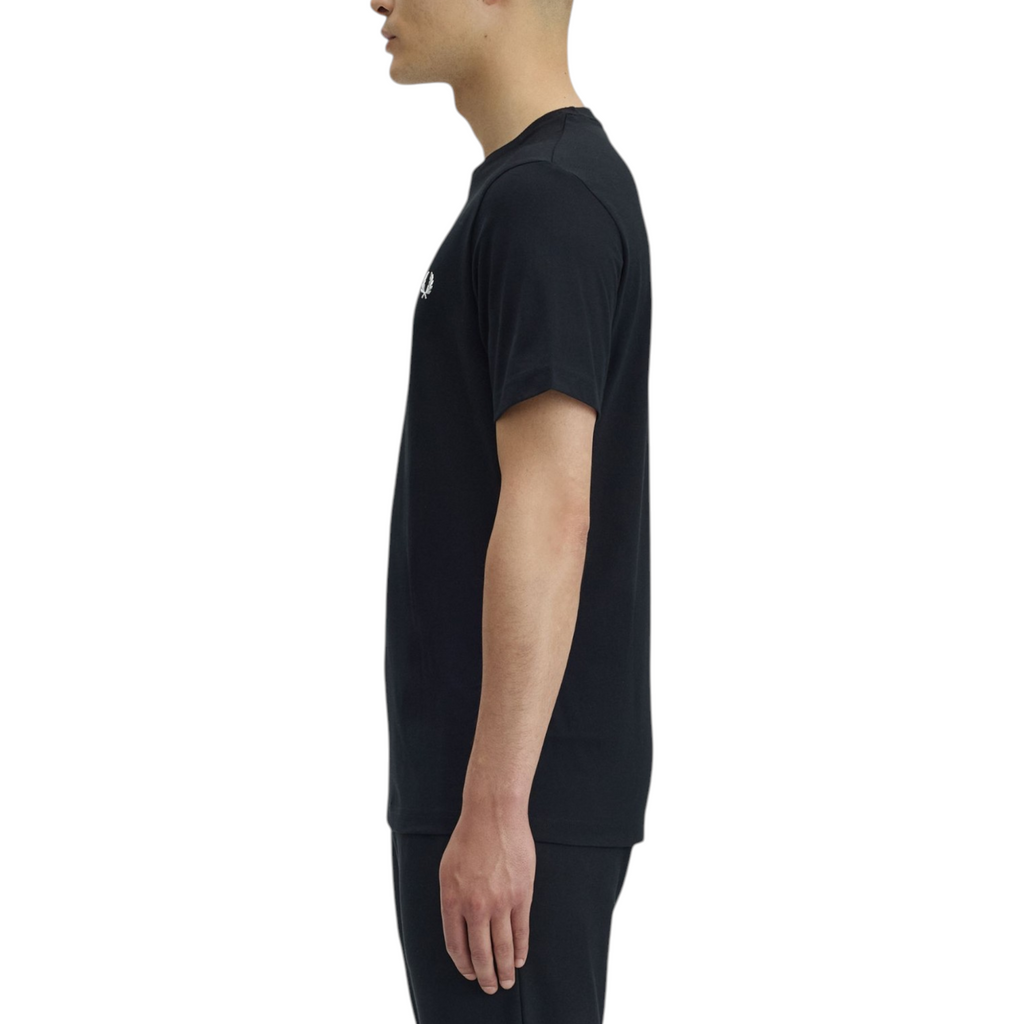 Fred Perry Mens T Shirt Ringer Crew Neck Short Sleeve Summer Tee