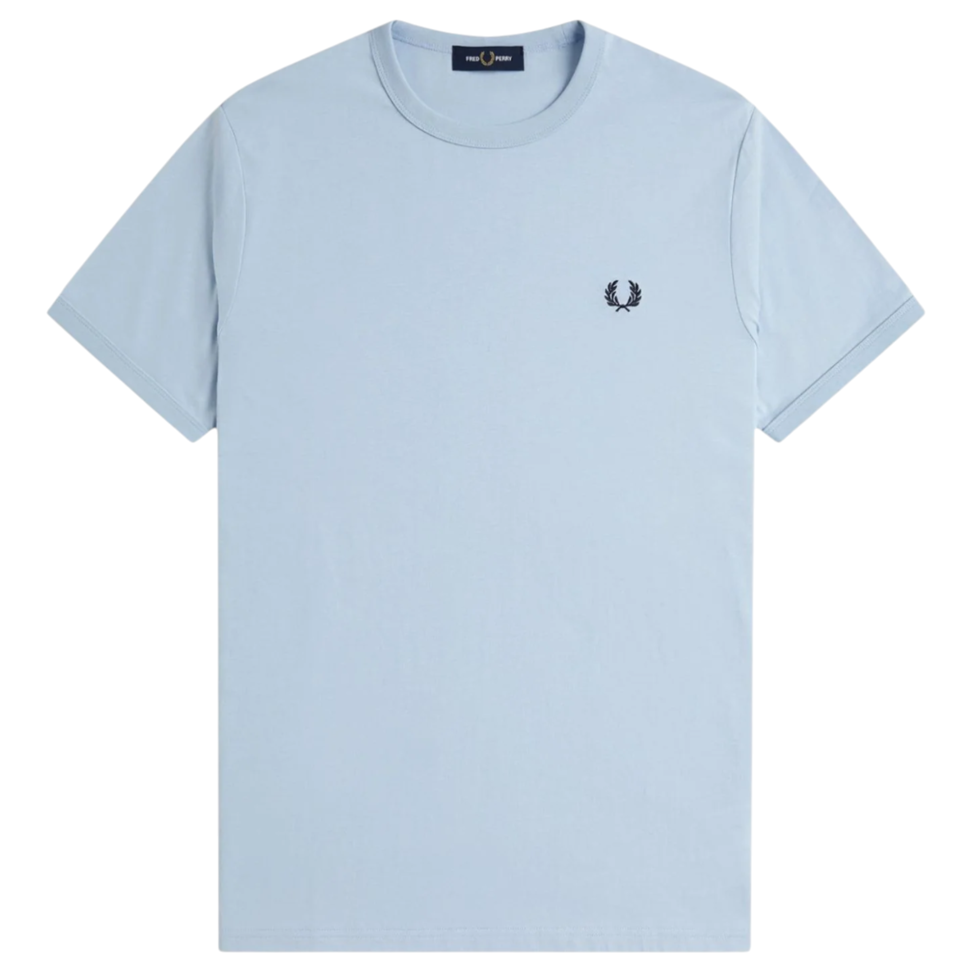 Fred Perry Mens T Shirt Ringer Crew Neck Short Sleeve Summer Tee