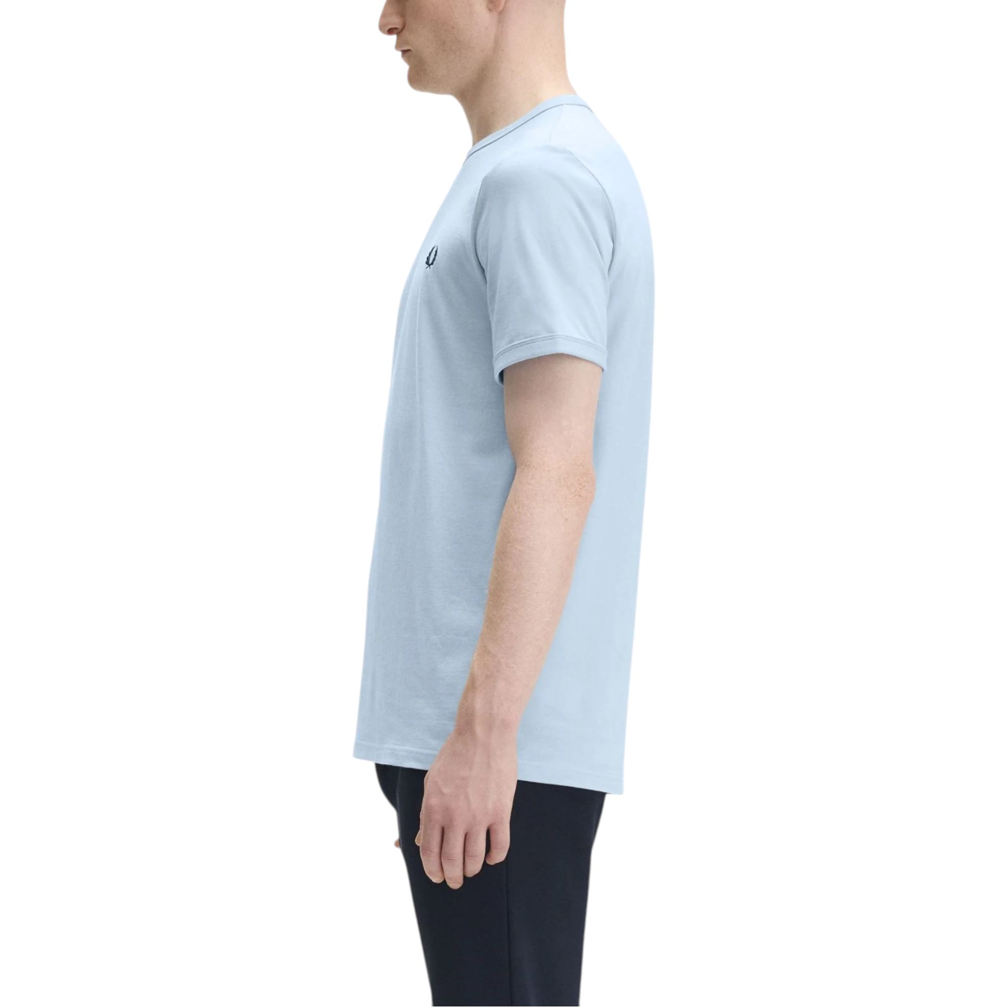 Fred Perry Mens T Shirt Ringer Crew Neck Short Sleeve Summer Tee
