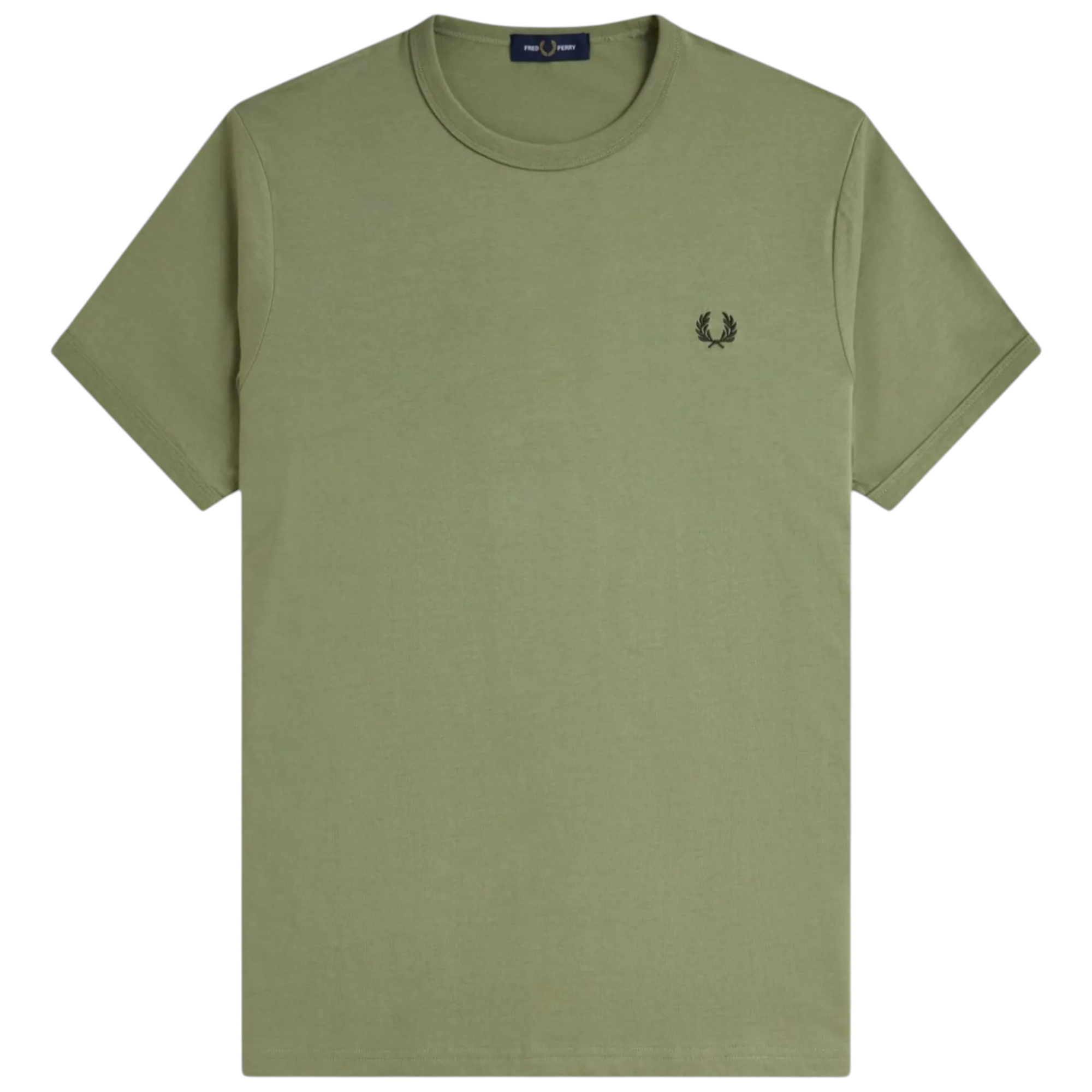 Fred Perry Mens T Shirt Ringer Crew Neck Short Sleeve Summer Tee