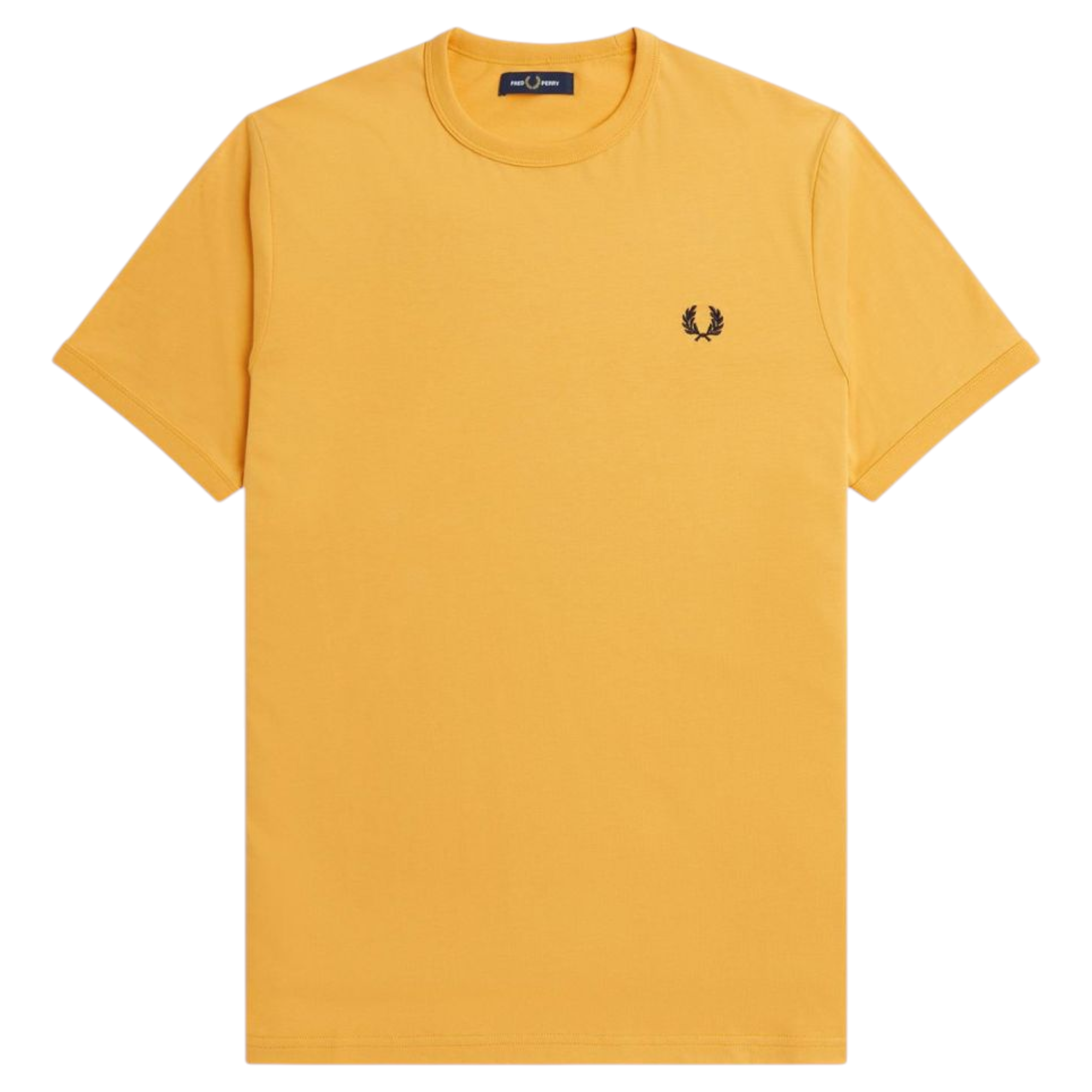 Fred Perry Mens T Shirt Ringer Crew Neck Short Sleeve Summer Tee