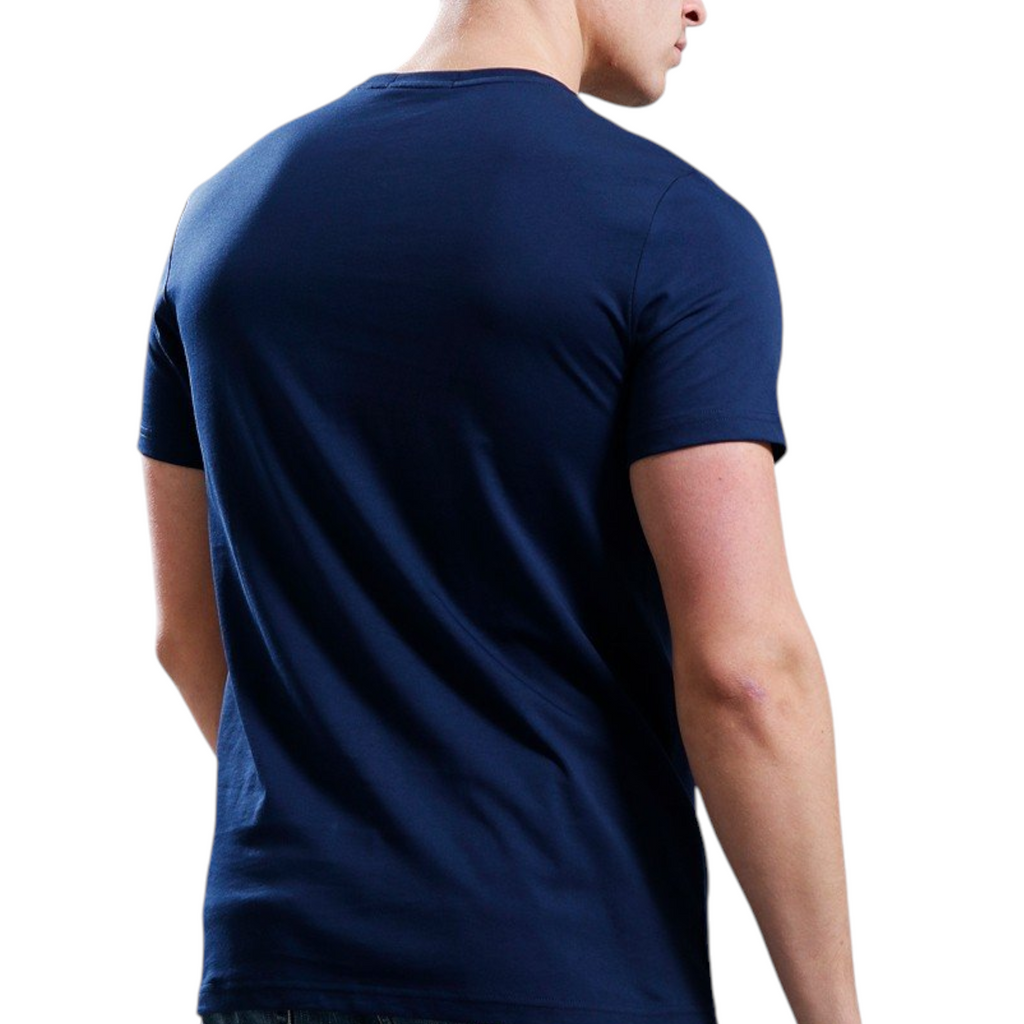 Fred Perry Mens T Shirt Textured Laurel Wreath Logo Crew Neck Short Sleeve Summer Tee
