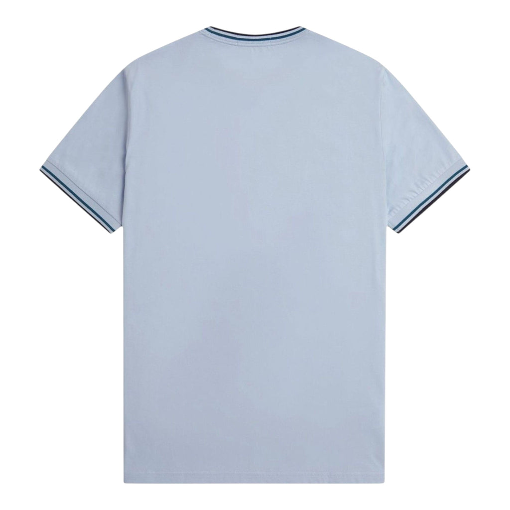 Fred Perry Twin Tipped Mens T Shirt Crew Neck Short Sleeve Summer Tee