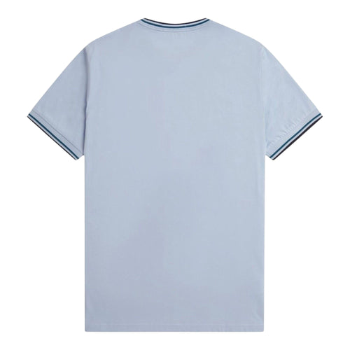 Fred Perry Twin Tipped Mens T Shirt Crew Neck Short Sleeve Summer Tee