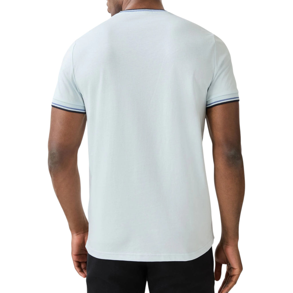 Fred Perry Twin Tipped Mens T Shirt Crew Neck Short Sleeve Summer Tee