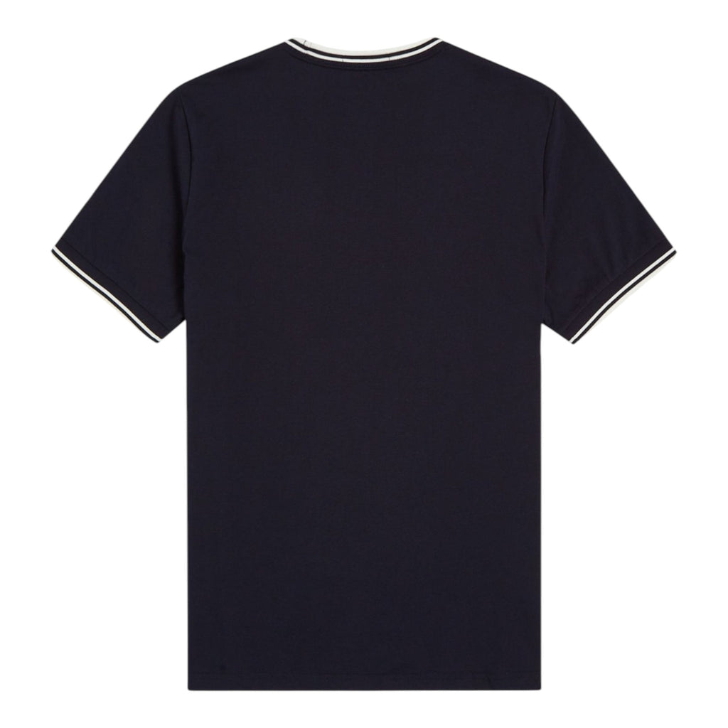 Fred Perry Twin Tipped Mens T Shirt Crew Neck Short Sleeve Summer Tee