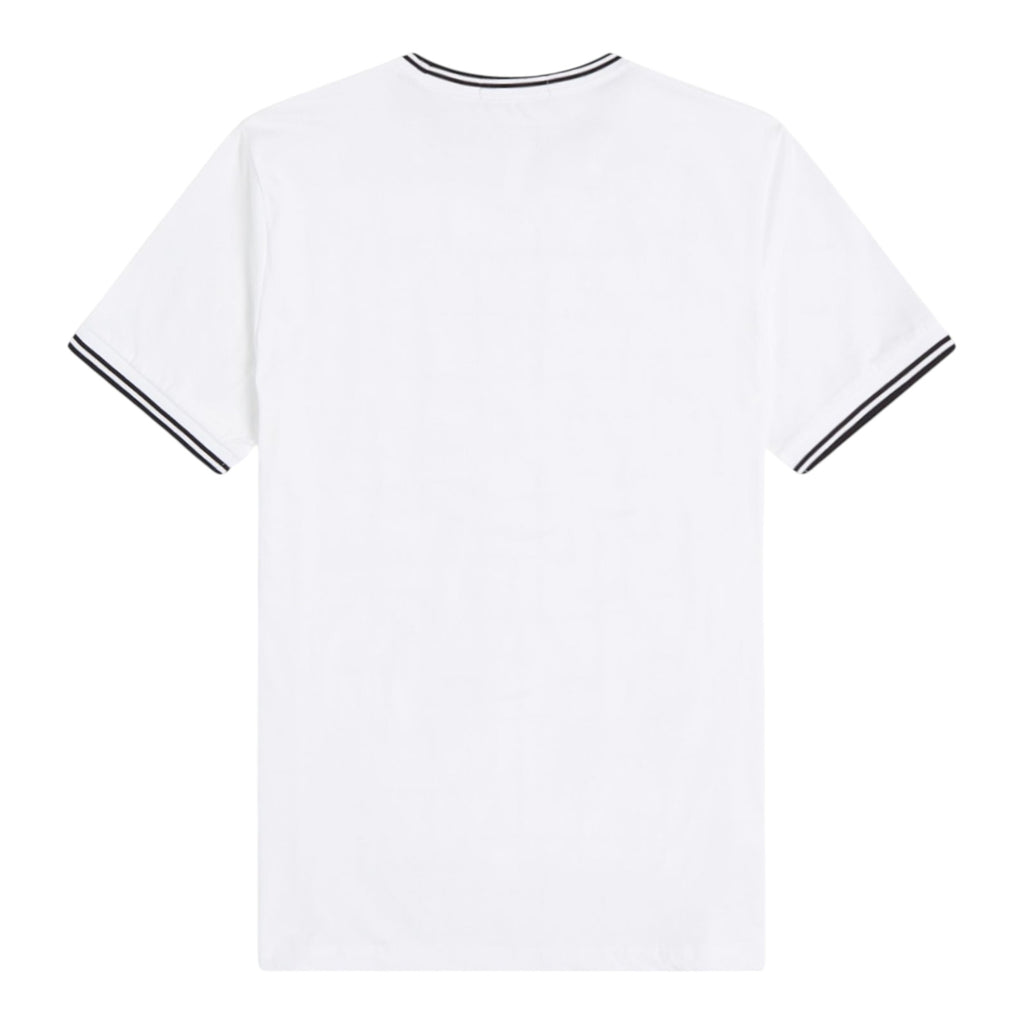 Fred Perry Twin Tipped Mens T Shirt Crew Neck Short Sleeve Summer Tee