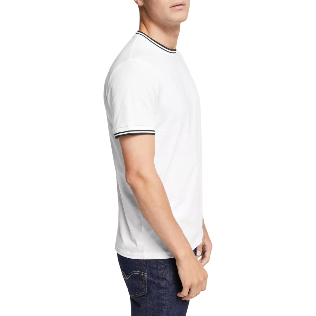 Fred Perry Twin Tipped Mens T Shirt Crew Neck Short Sleeve Summer Tee
