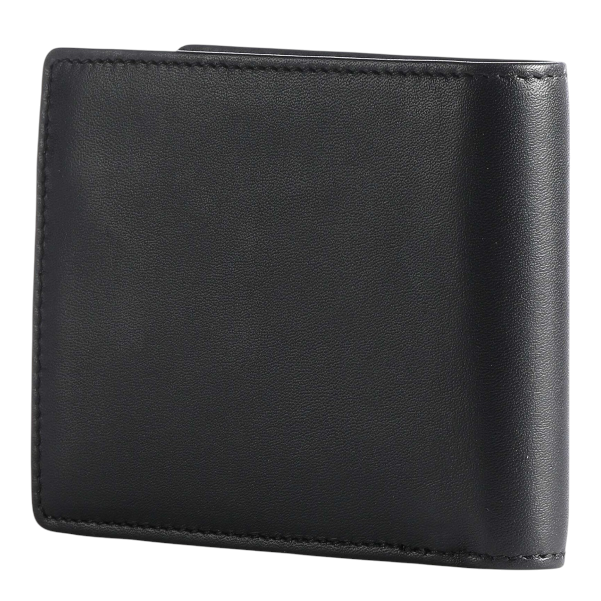 Hugo Boss Mens Wallet Asolo Genuine Leather Wallet Bifold Credit Card Holder Black