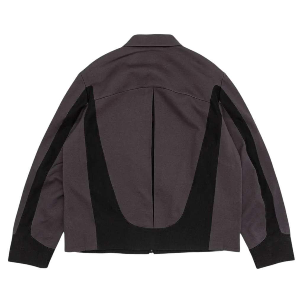 Jlal Bias Jacket Mens Full Zip Winter Coat Dark Grey