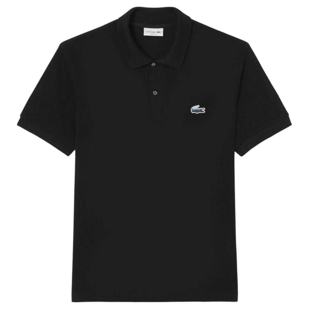 Lacoste Mens Polo Shirts Classic Fit Landscape Crocodile Pique Golf Polo Shirt