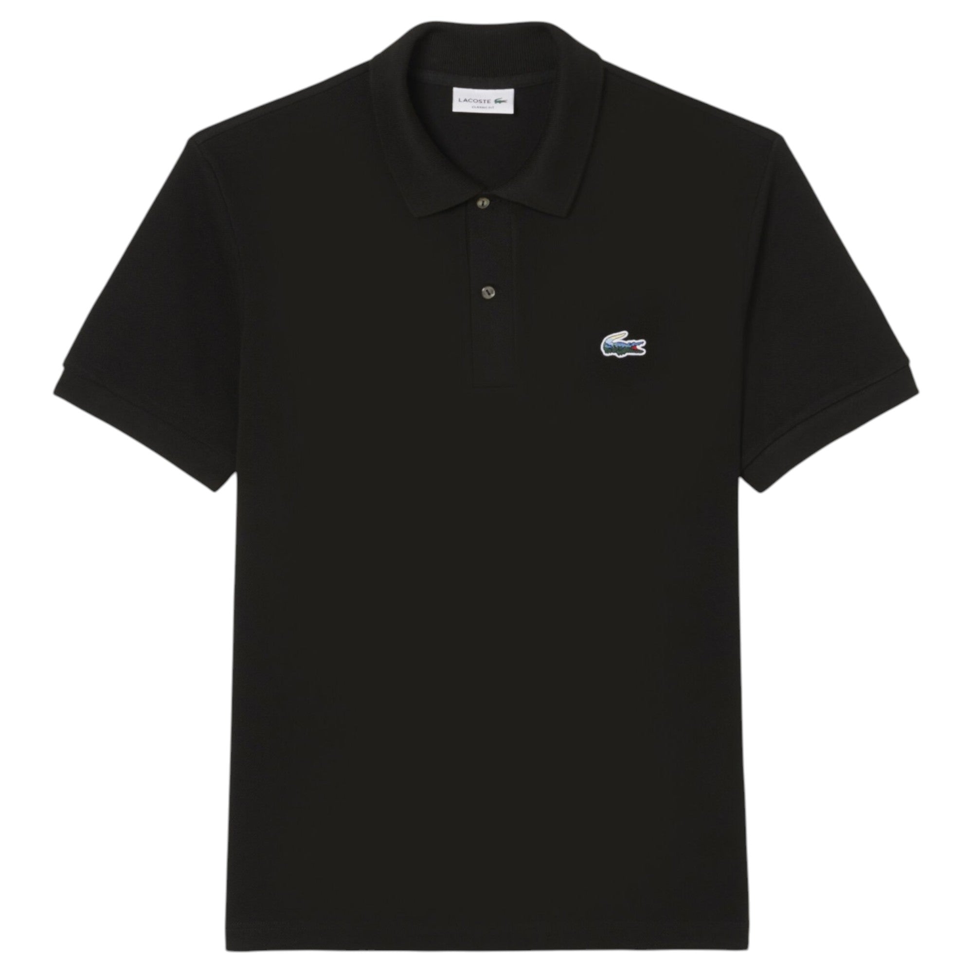 Lacoste Mens Polo Shirts Classic Fit Landscape Crocodile Pique Golf Polo Shirt