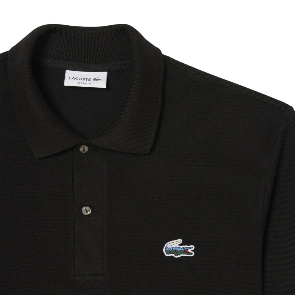 Lacoste Mens Polo Shirts Classic Fit Landscape Crocodile Pique Golf Polo Shirt