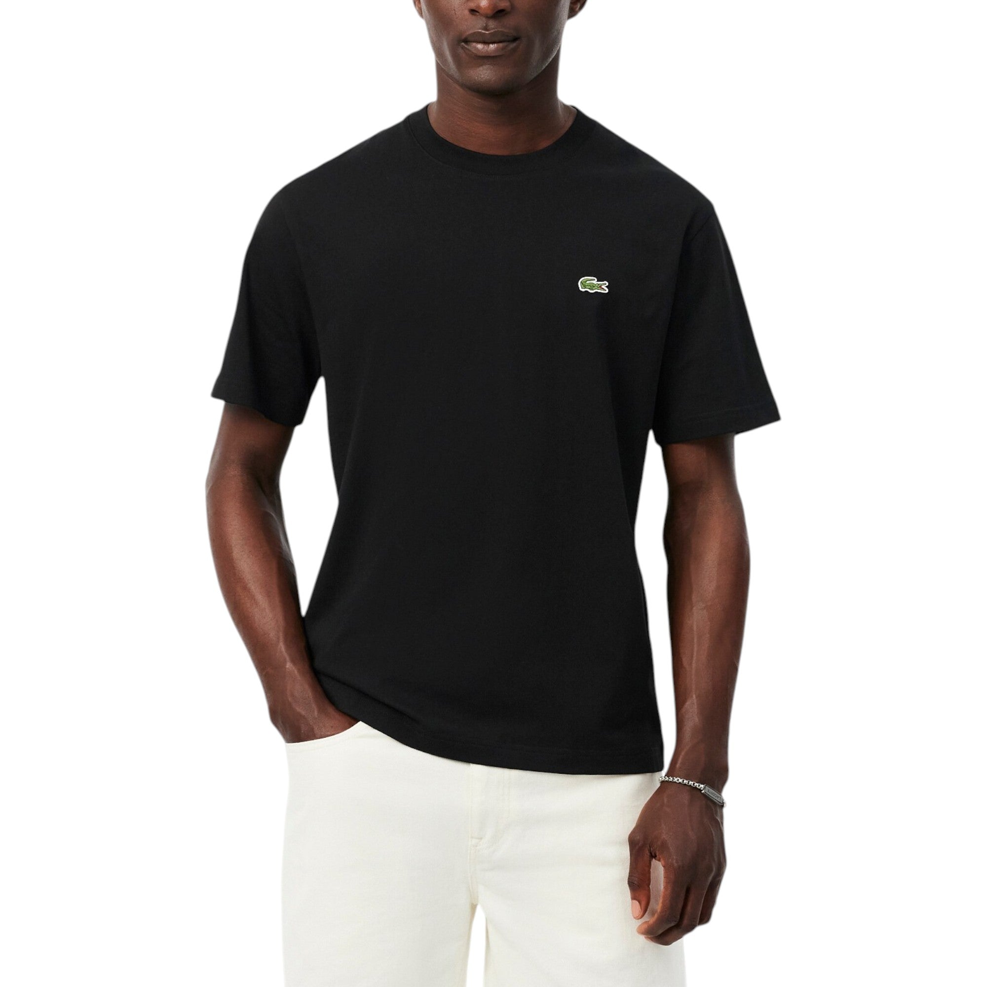 Lacoste Mens T Shirts TH7318 Classic Fit Crew Neck Short Sleeve Summer Tee