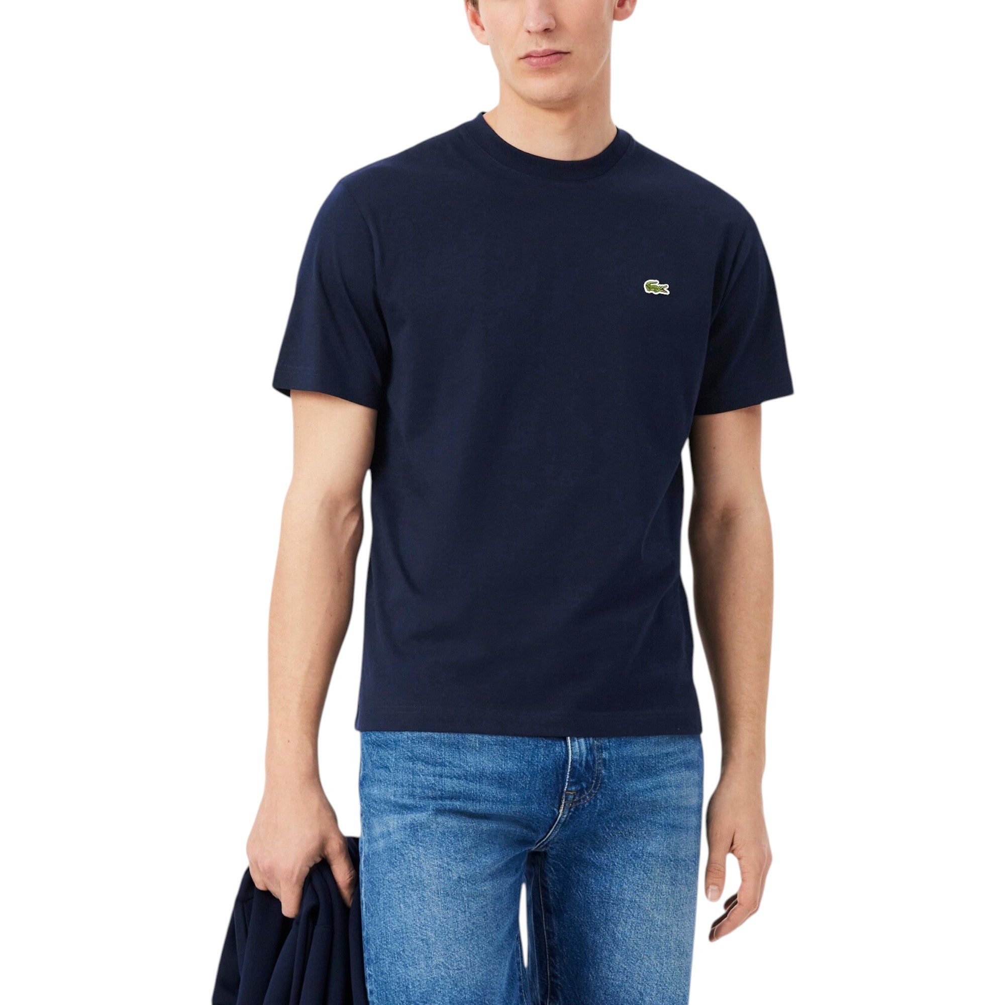 Lacoste Mens T Shirts TH7318 Classic Fit Crew Neck Short Sleeve Summer Tee