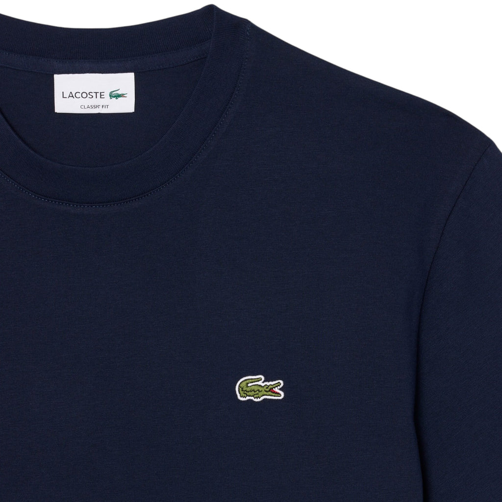 Lacoste Mens T Shirts TH7318 Classic Fit Crew Neck Short Sleeve Summer Tee