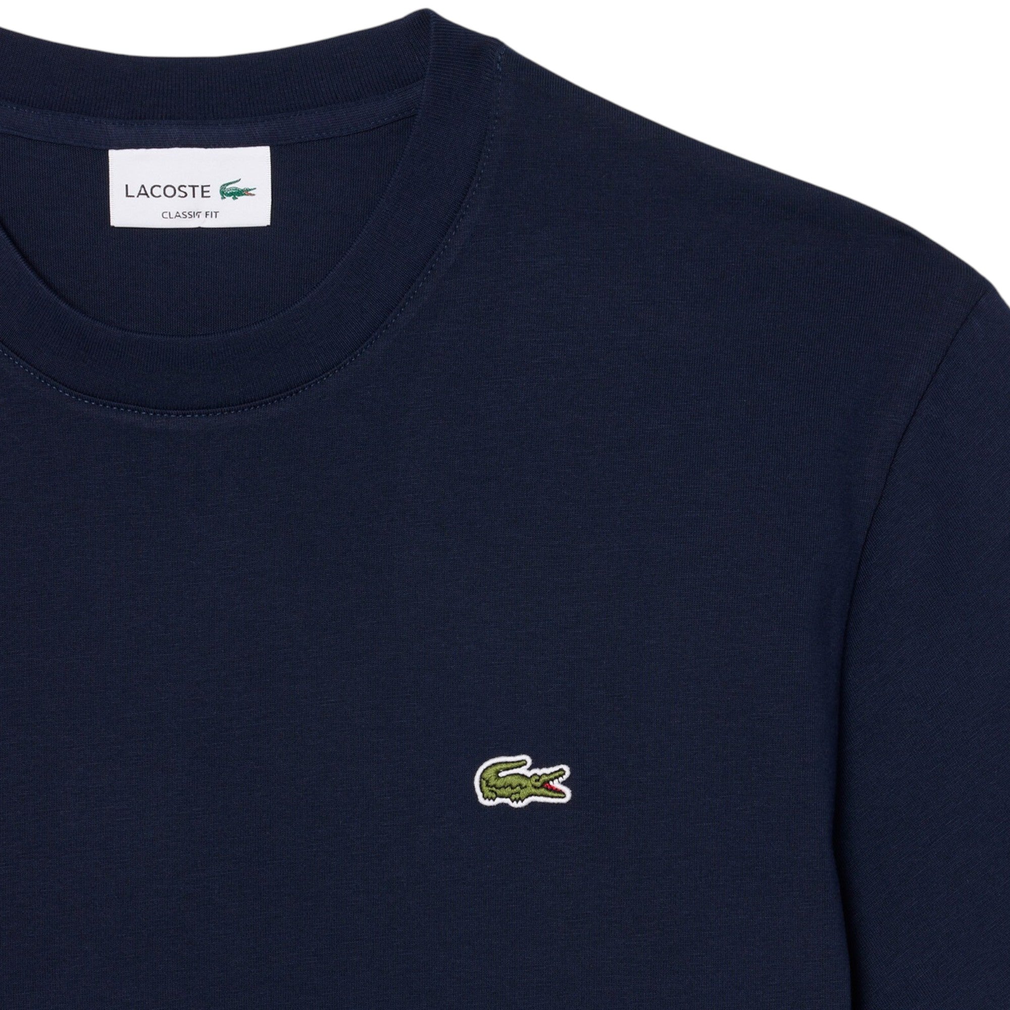 Lacoste Mens T Shirts TH7318 Classic Fit Crew Neck Short Sleeve Summer Tee
