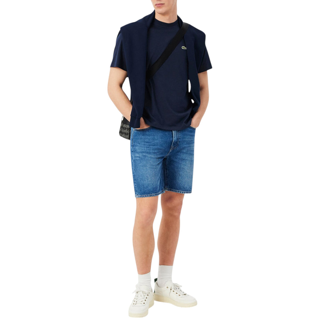 Lacoste Mens T Shirts TH7318 Classic Fit Crew Neck Short Sleeve Summer Tee