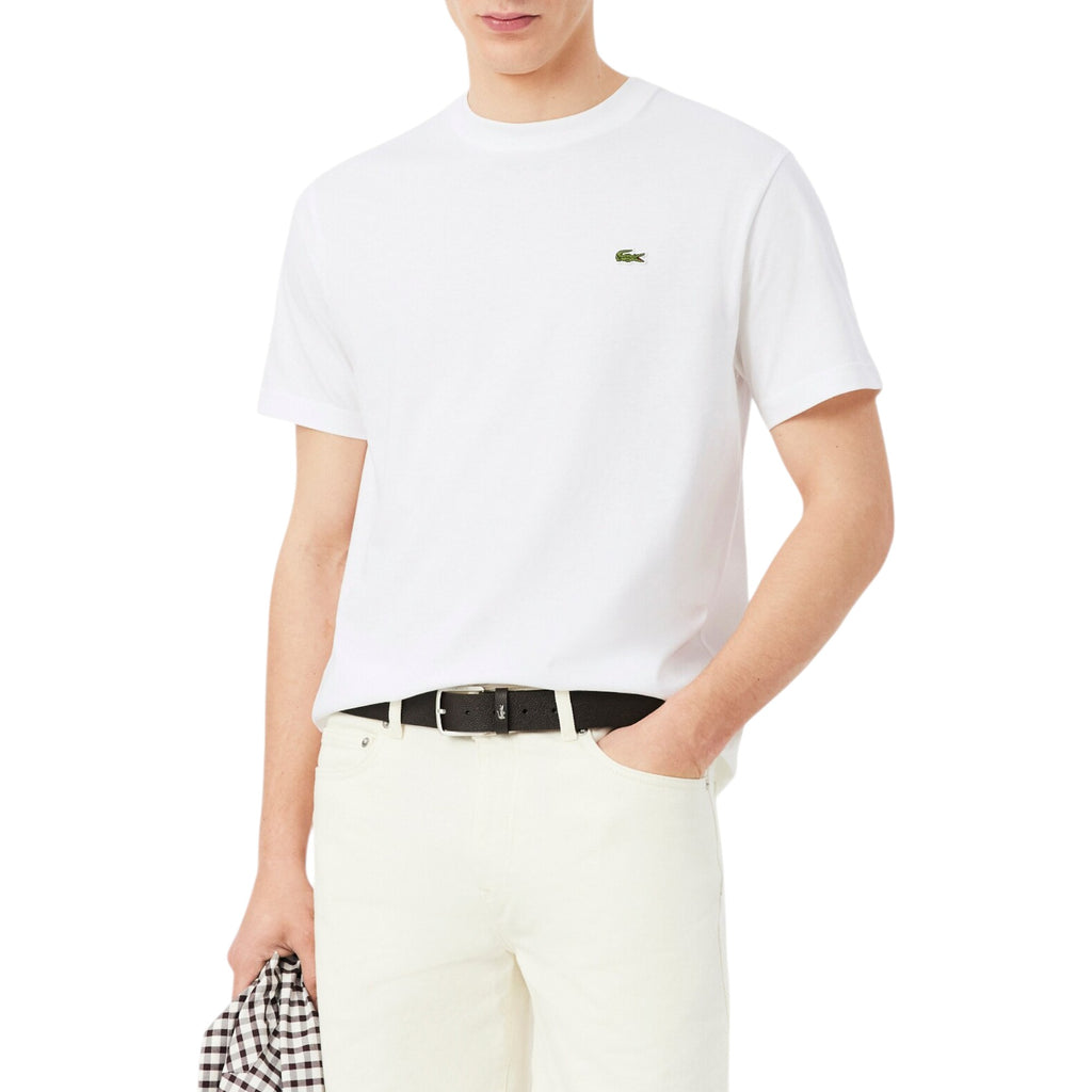Lacoste Mens T Shirts TH7318 Classic Fit Crew Neck Short Sleeve Summer Tee