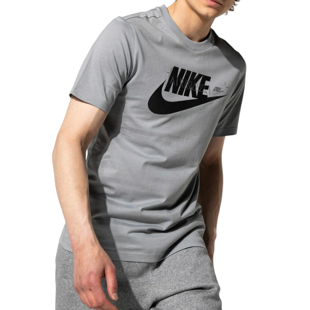 Nike Air Max Mens T Shirts Athletic Swoosh DC2554 Crew Ncek Short Sleeve Cotton Tee
