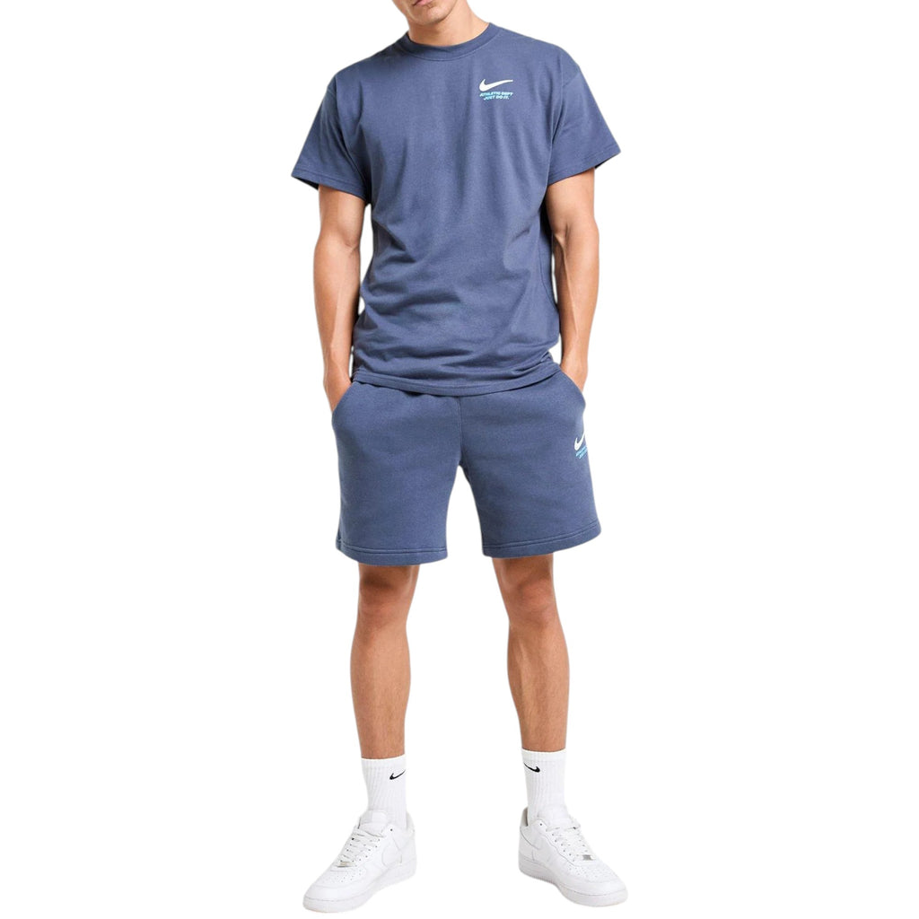 Nike Mens T Shirts Shorts Set Co Ords Athletic Swoosh Cotton Sportswear Summer Set