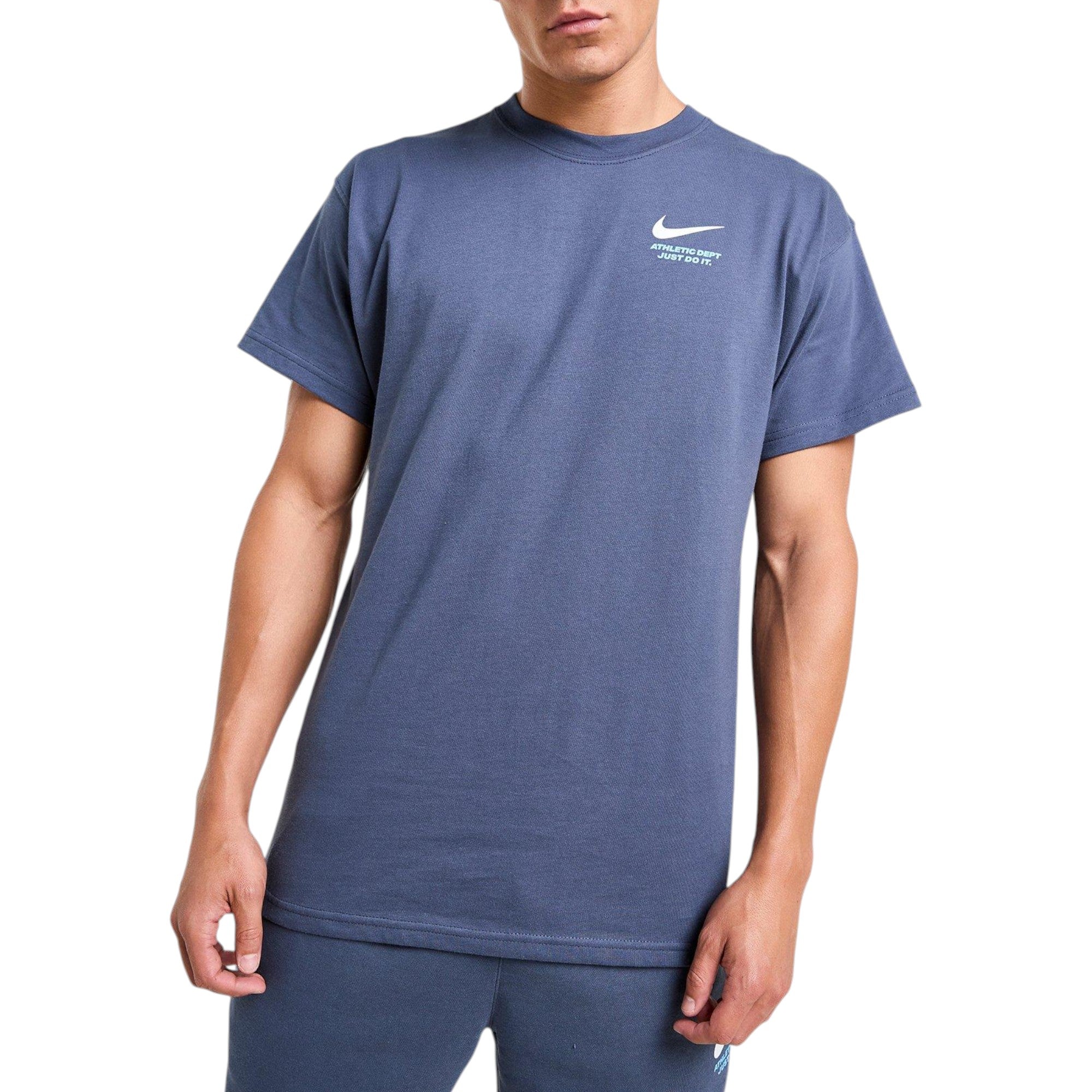 Nike Mens T Shirts Shorts Set Co Ords Athletic Swoosh Cotton Sportswear Summer Set