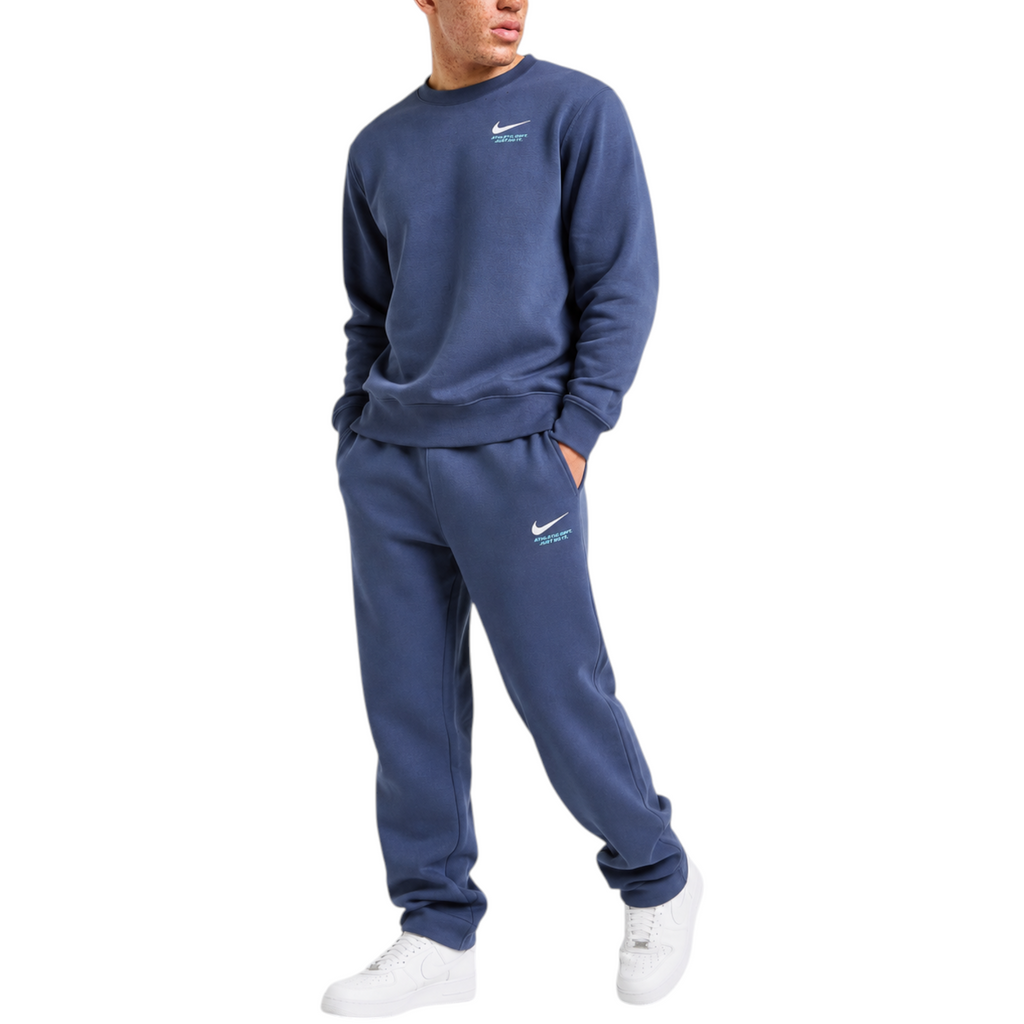 Nike Mens Tracksuit Athletic Dept Crew Sweatshirt Fleece Jogger Relaxed Fit