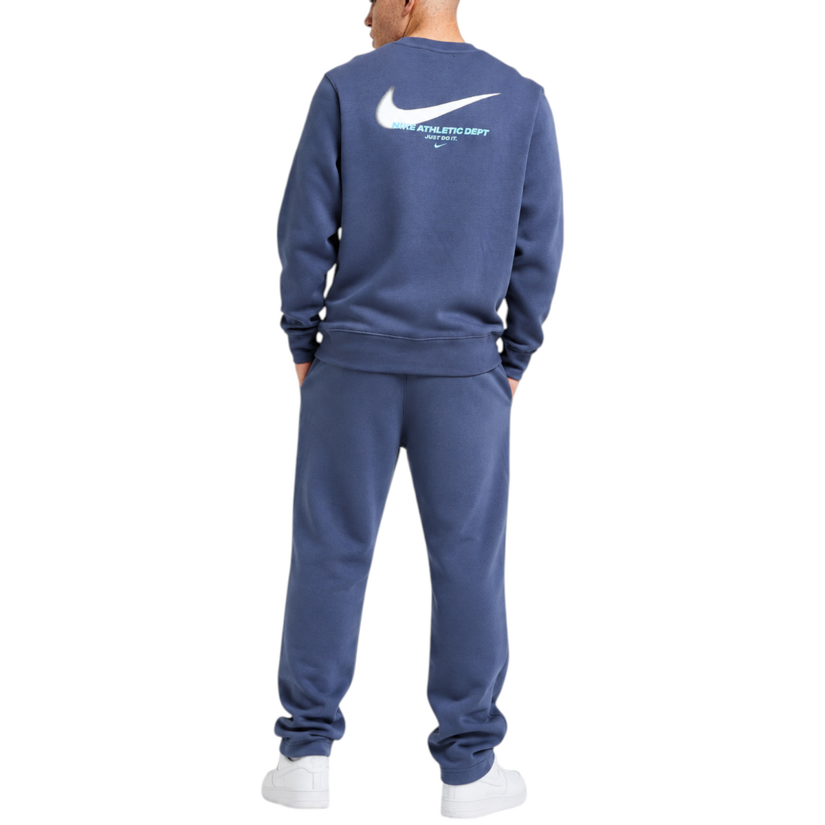 Nike Mens Tracksuit Athletic Dept Crew Sweatshirt Fleece Jogger Relaxed Fit