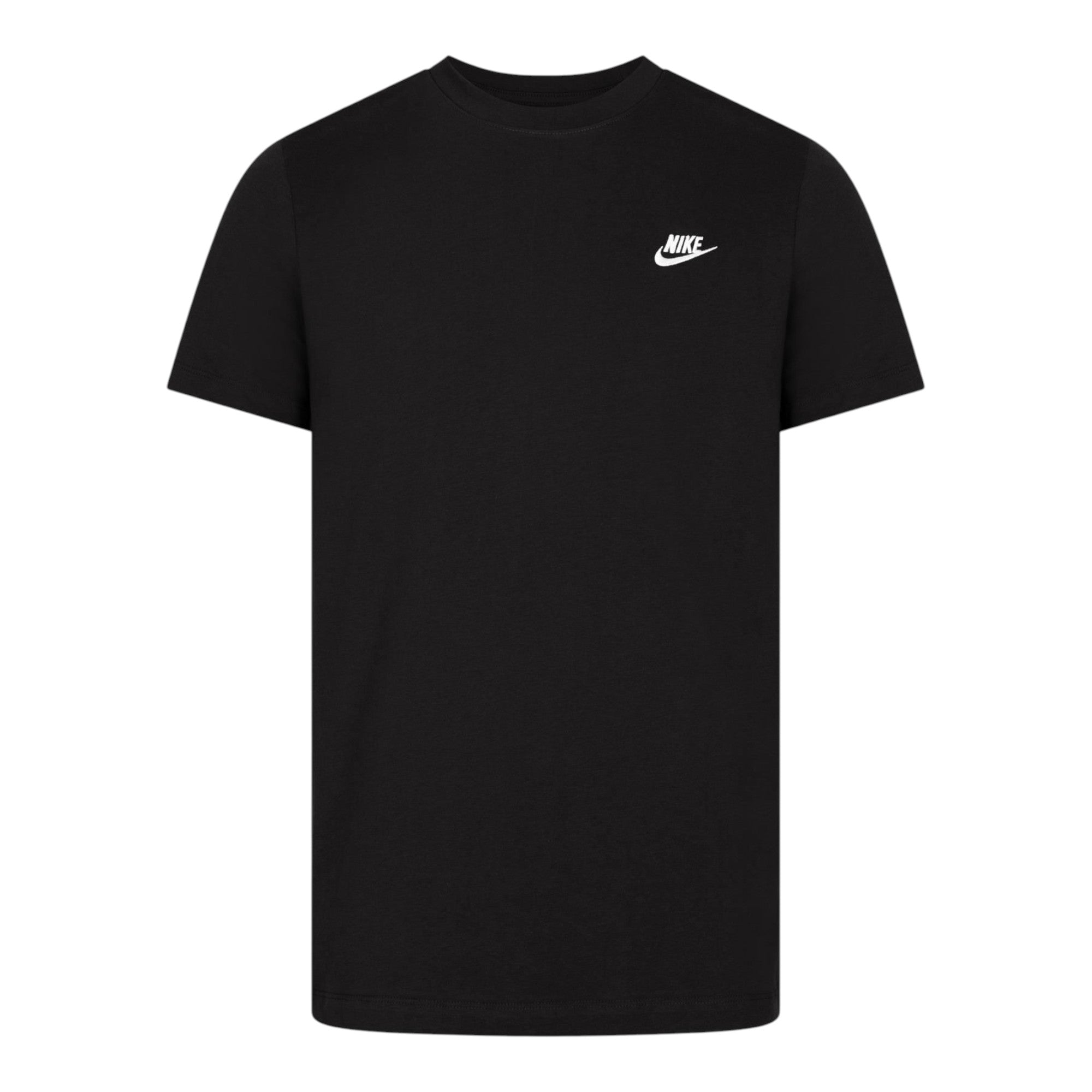 Nike Core Mens T Shirts Sportswear Club Swoosh Embroidered Futura Logo Tee