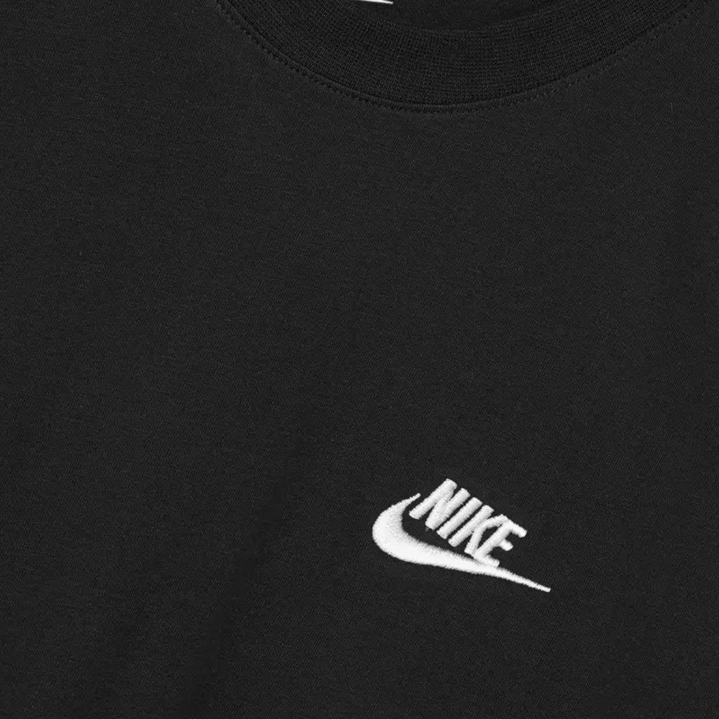 Nike Core Mens T Shirts Sportswear Club Swoosh Embroidered Futura Logo Tee