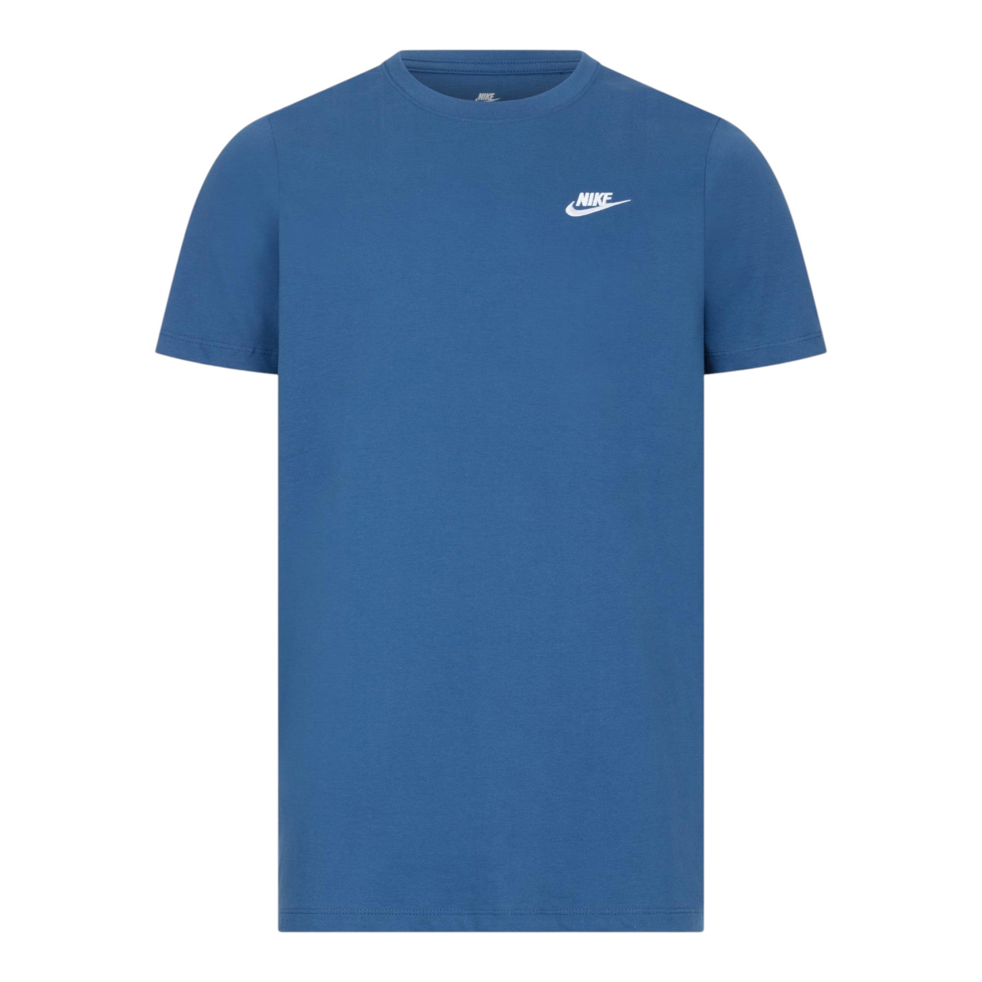 Nike Core Mens T Shirts Sportswear Club Swoosh Embroidered Futura Logo Tee