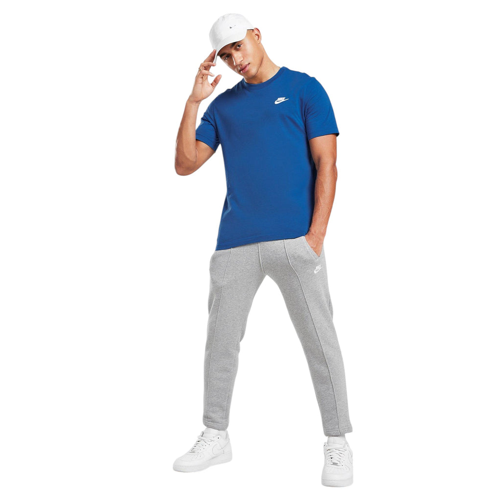 Nike Core Mens T Shirts Sportswear Club Swoosh Embroidered Futura Logo Tee