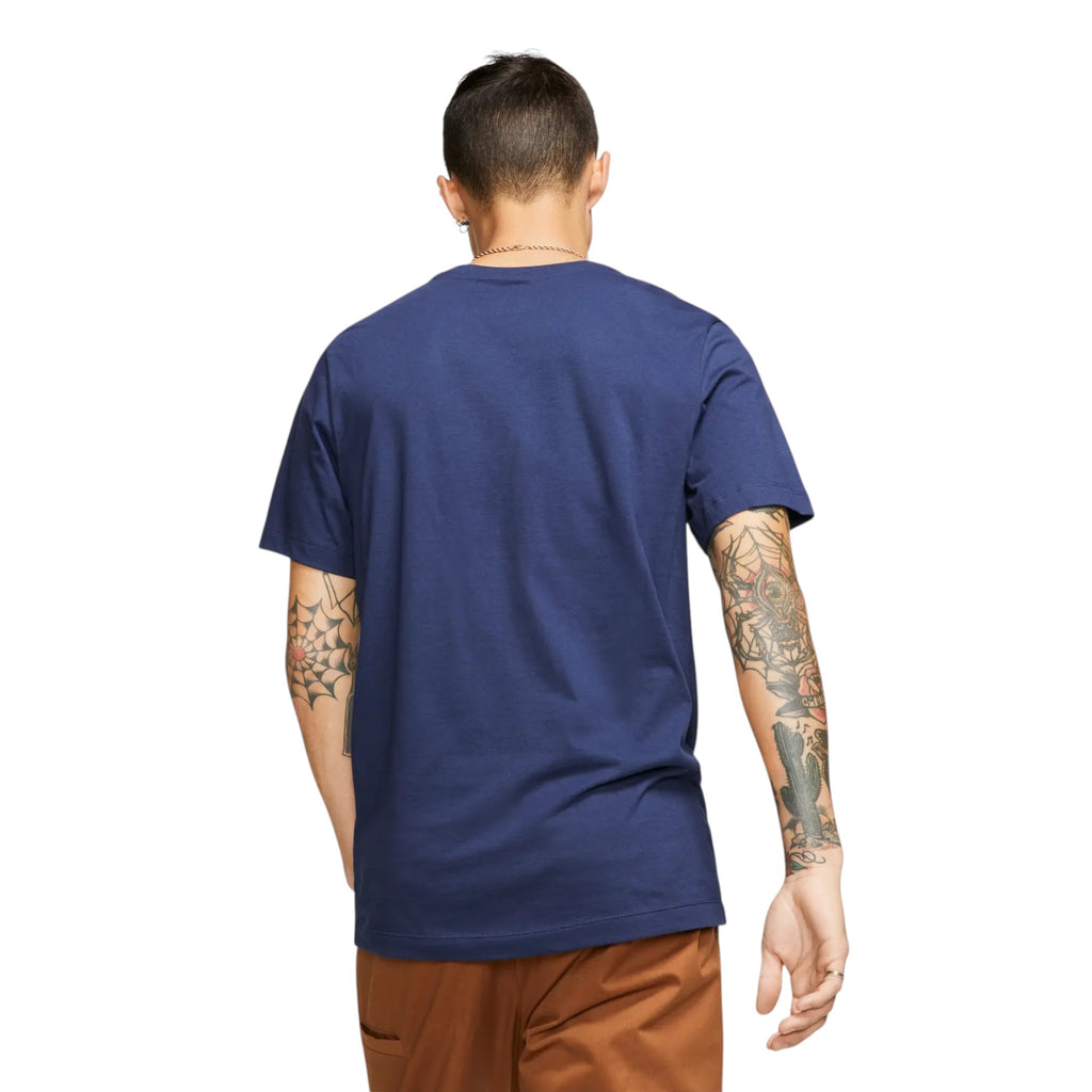 Nike Core Mens T Shirts Sportswear Club Swoosh Embroidered Futura Logo Tee
