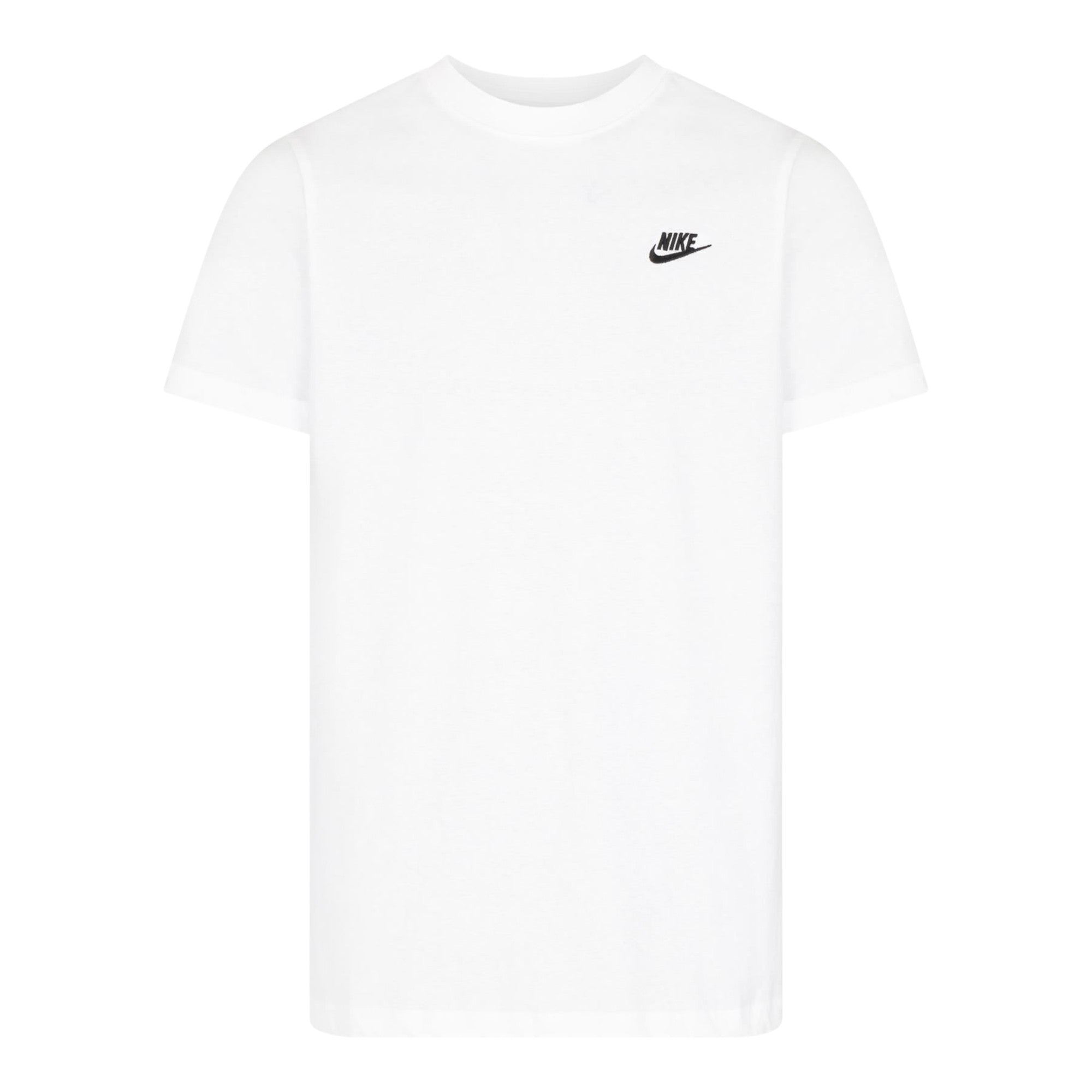 Nike Core Mens T Shirts Sportswear Club Swoosh Embroidered Futura Logo Tee